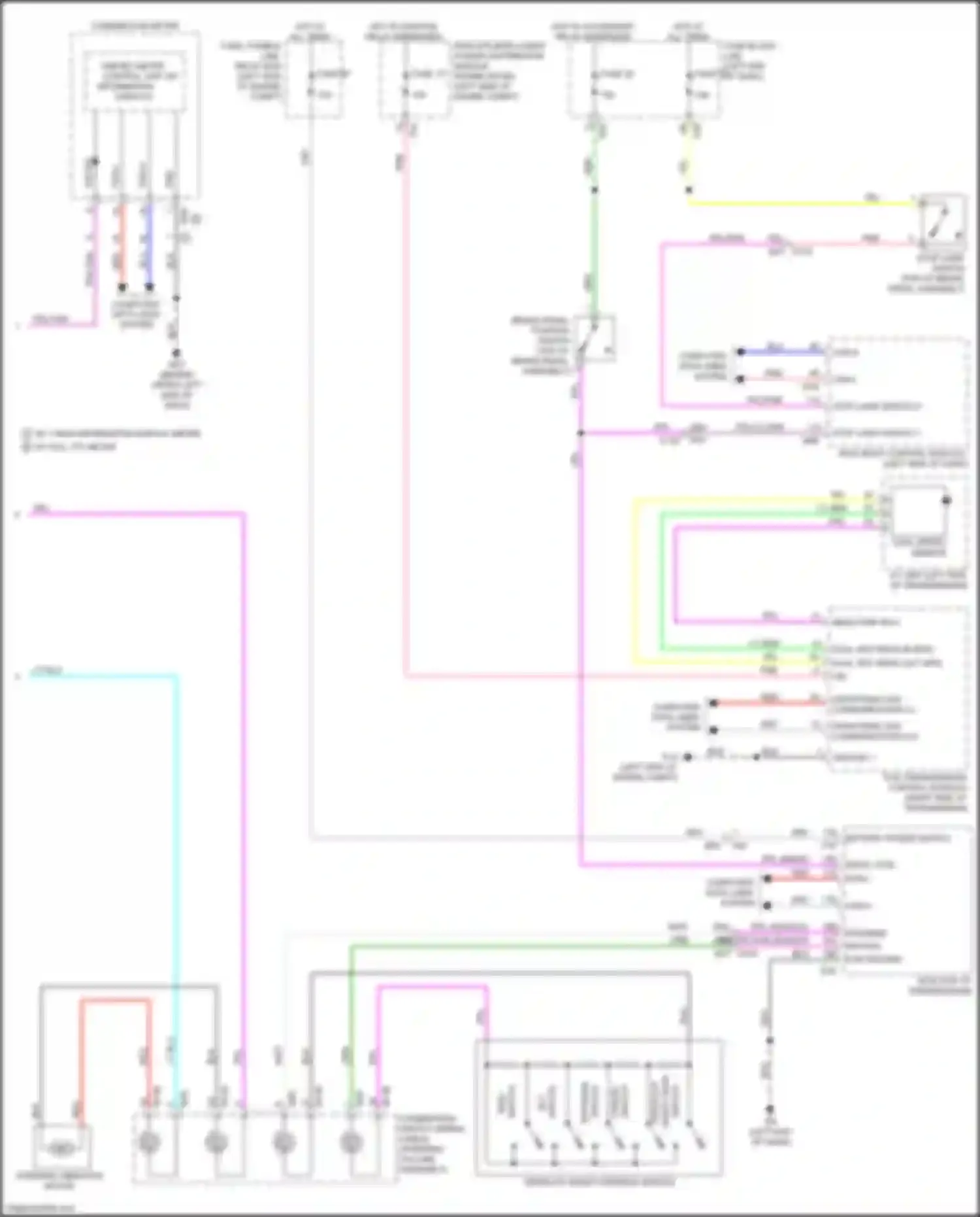 Wiring diagram ppl/pnk for Infiniti QX60 II (2021-2024) (14 of 26)