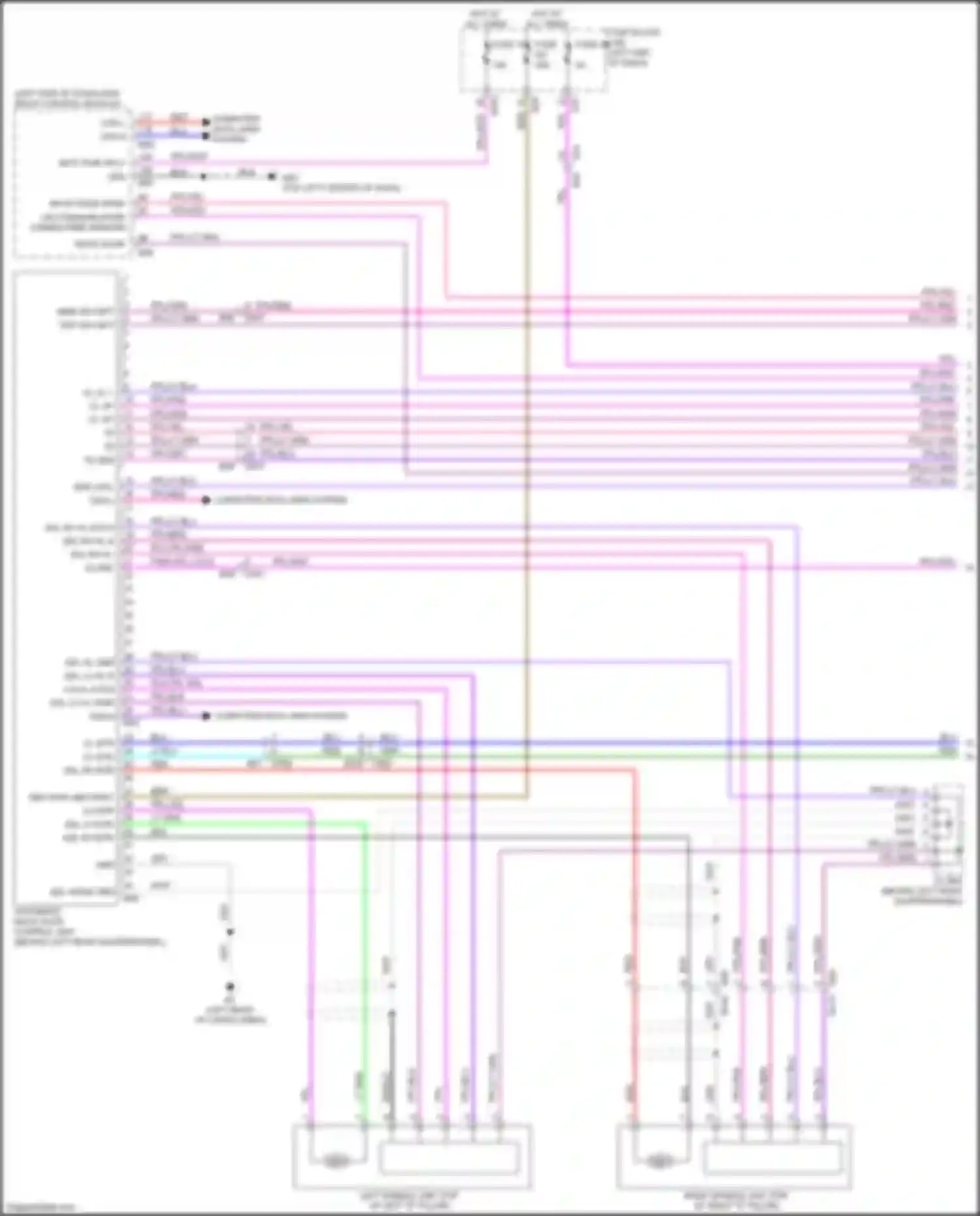 Wiring diagram ppl/pnk for Infiniti QX60 II (2021-2024) (1 of 26)