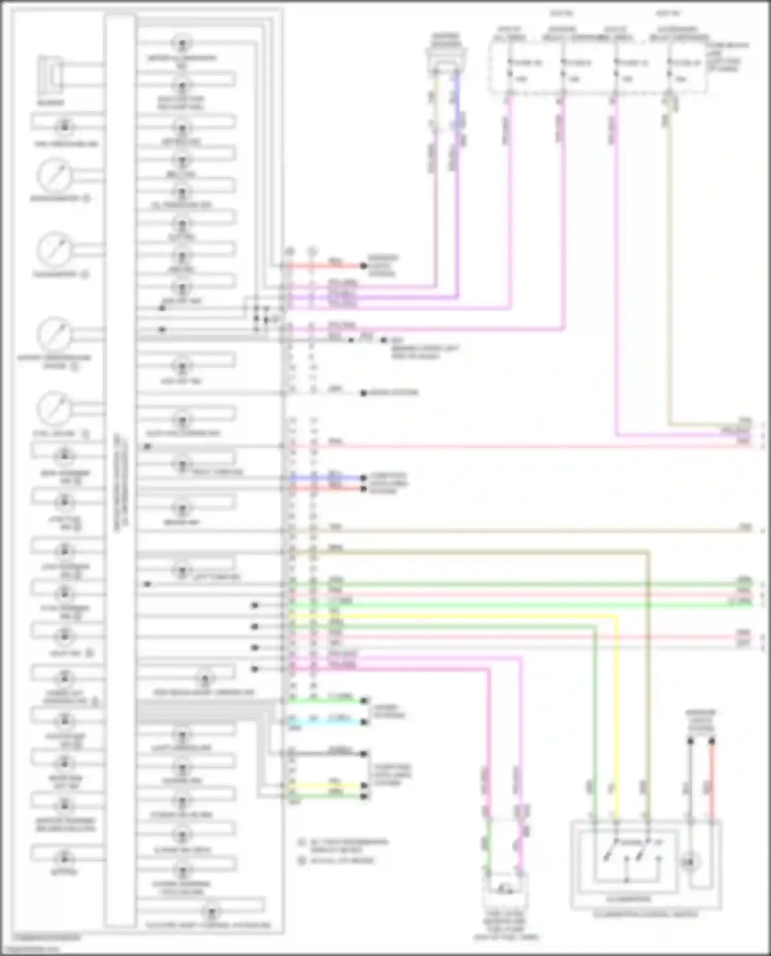Wiring diagram ppl/tan for Infiniti QX60 II (2021-2024) (33 of 47)