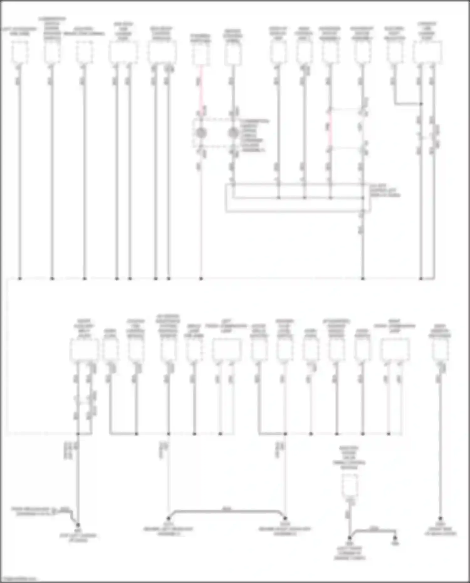 Wiring diagram steering column assembly for Infiniti QX60 II (2021-2024) (14 of 21)