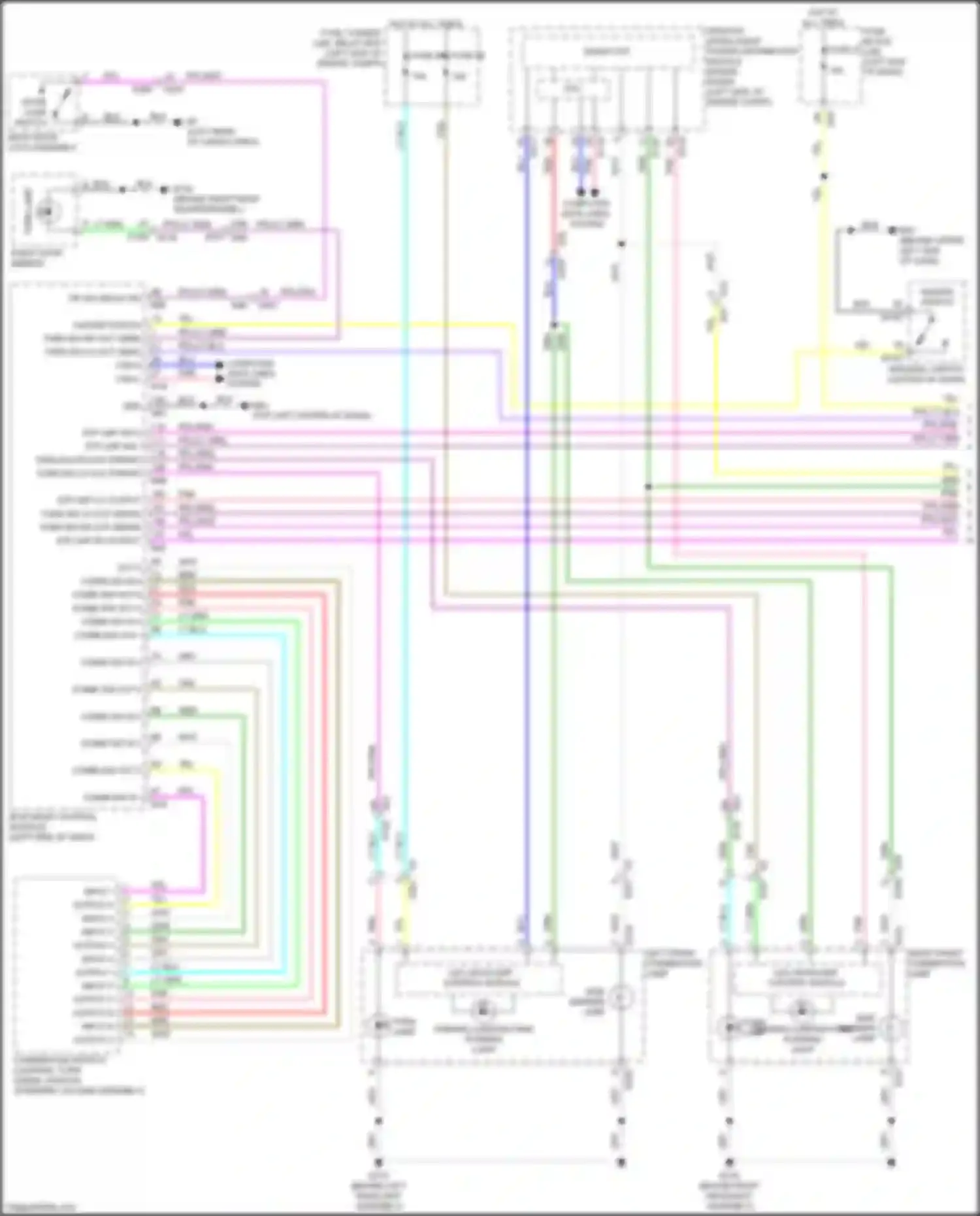 Wiring diagram stp lmp sw 2 for Infiniti QX60 II (2021-2024) (1 of 1)