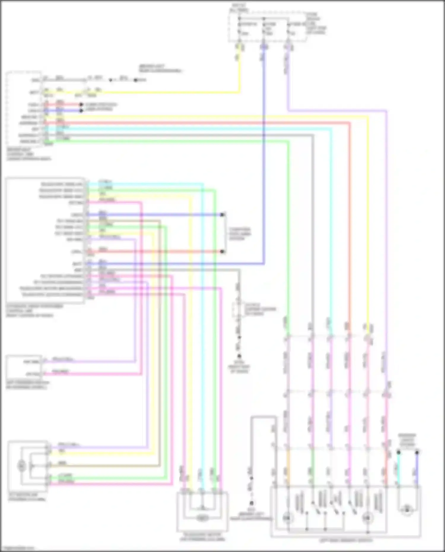 Wiring diagram wht for Infiniti QX60 II (2021-2024) (69 of 119)
