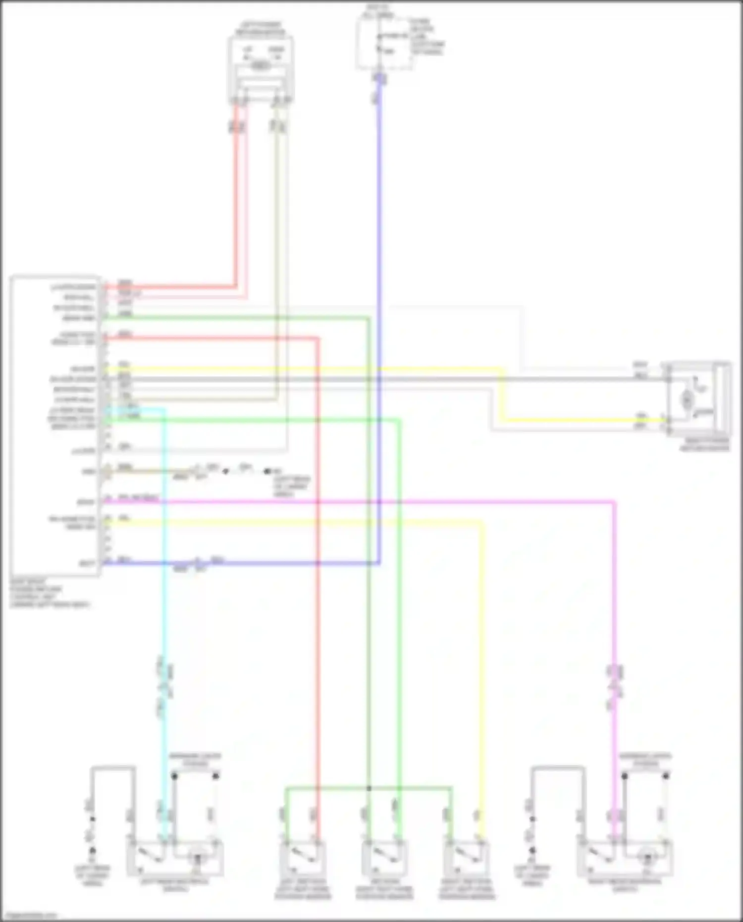Wiring diagram wht for Infiniti QX60 II (2021-2024) (38 of 119)