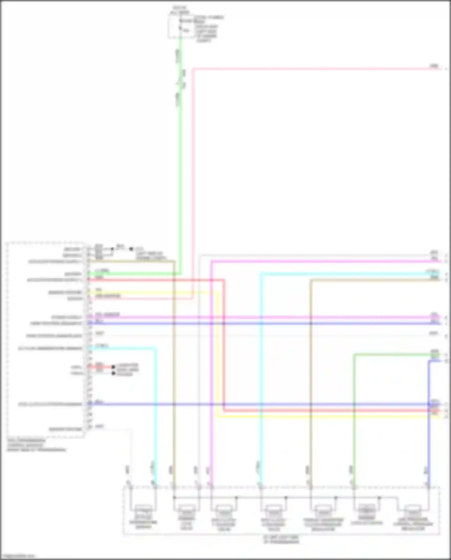Wiring diagram yel for Infiniti QX60 II (2021-2024) (61 of 107)