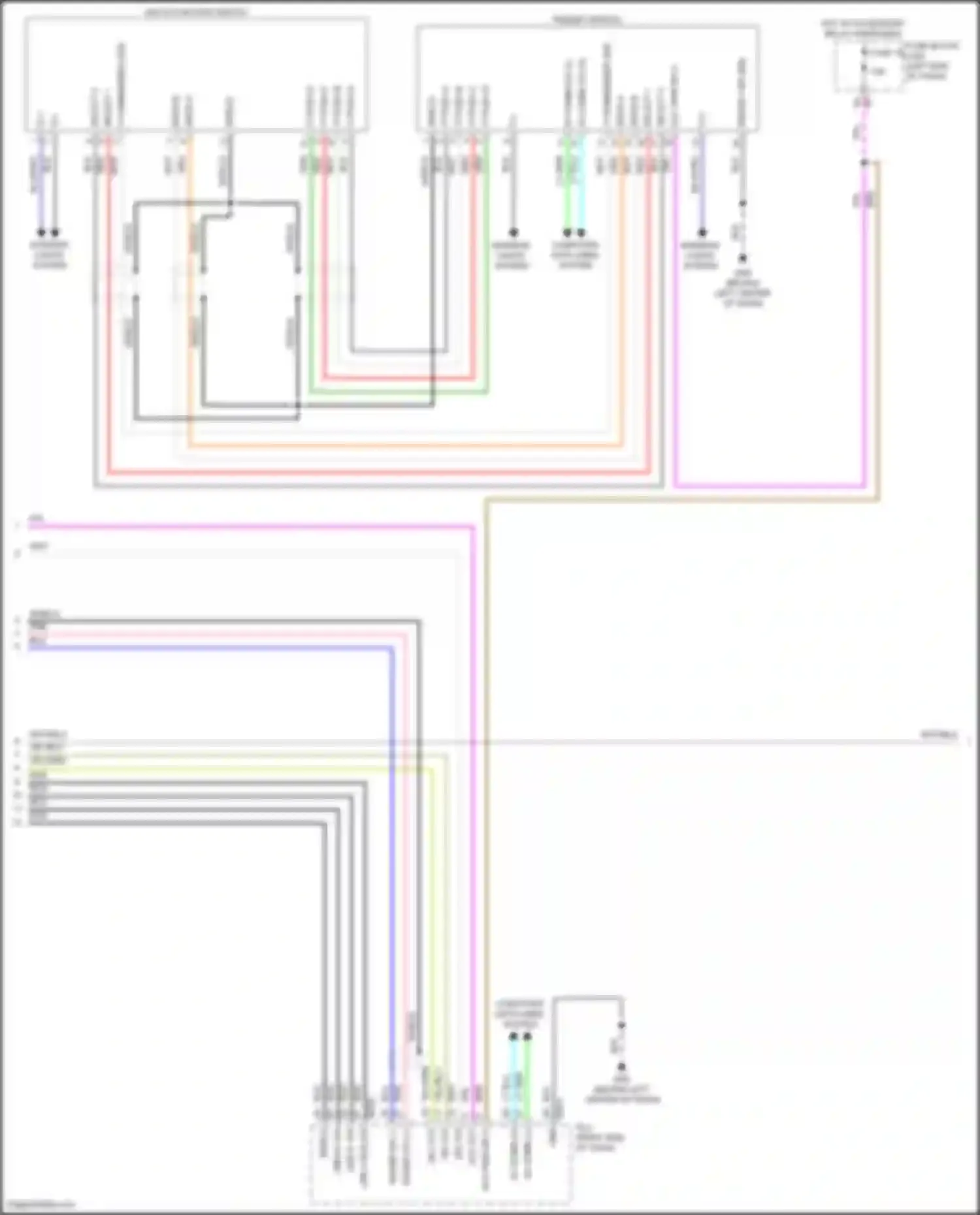 Wiring diagram acc pwr sply for Infiniti QX80 I facelift 3 (2020-2024) (4 of 9)