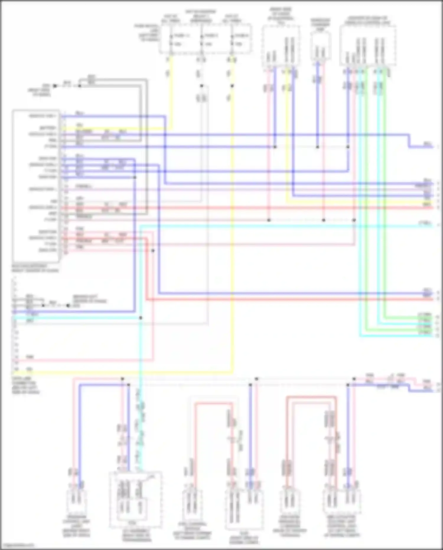 Wiring diagram diag can h for Infiniti QX80 I facelift 3 (2020-2024) (1 of 1)