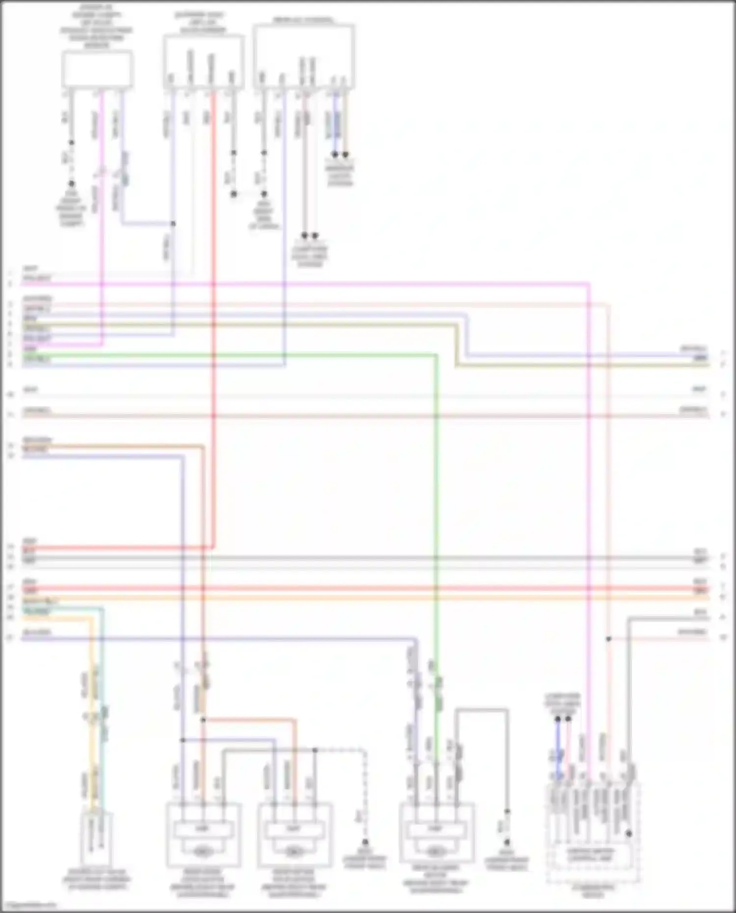 Wiring diagram grn for Infiniti QX80 I facelift 3 (2020-2024) (62 of 78)