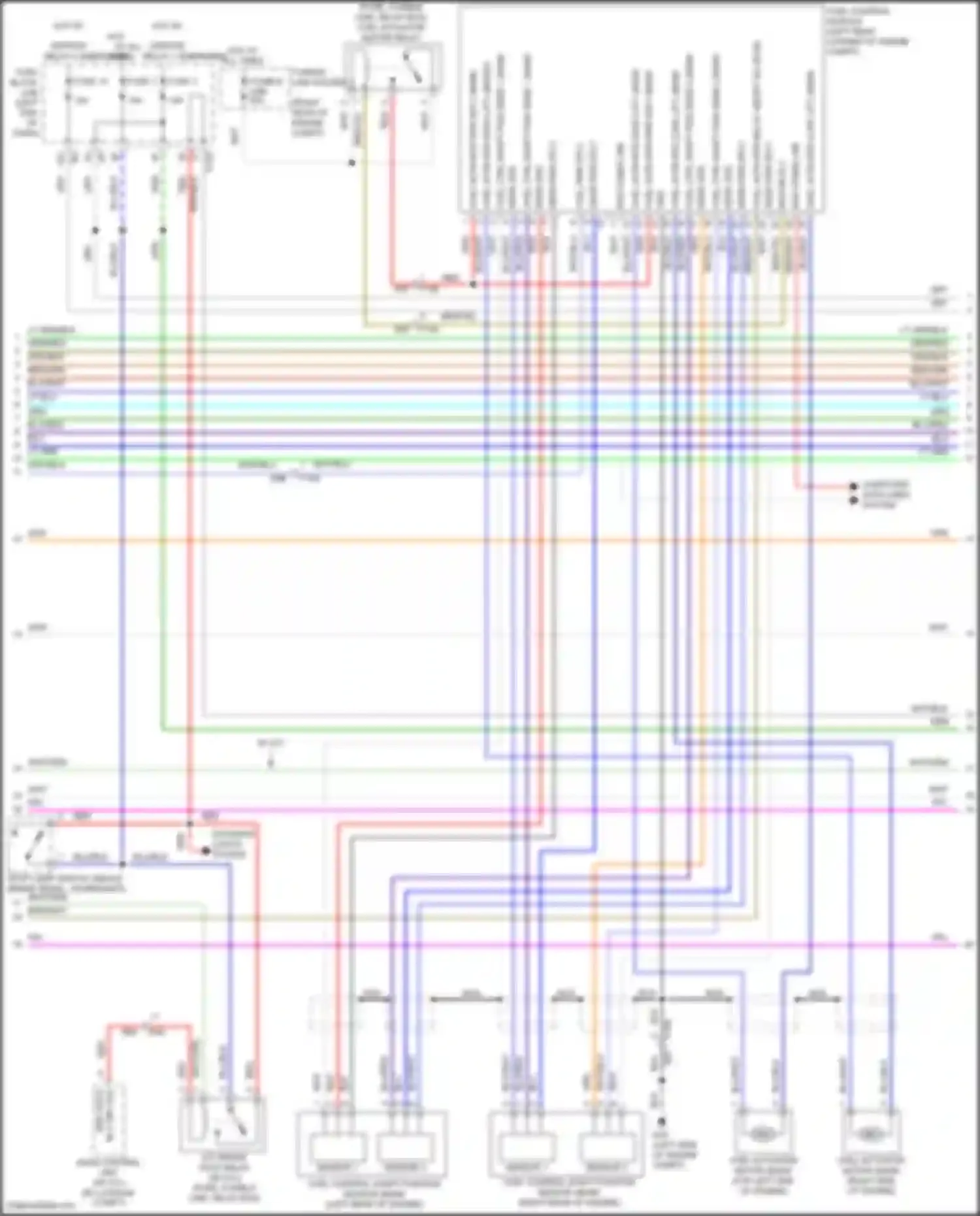 Wiring diagram grn for Infiniti QX80 I facelift 3 (2020-2024) (77 of 78)