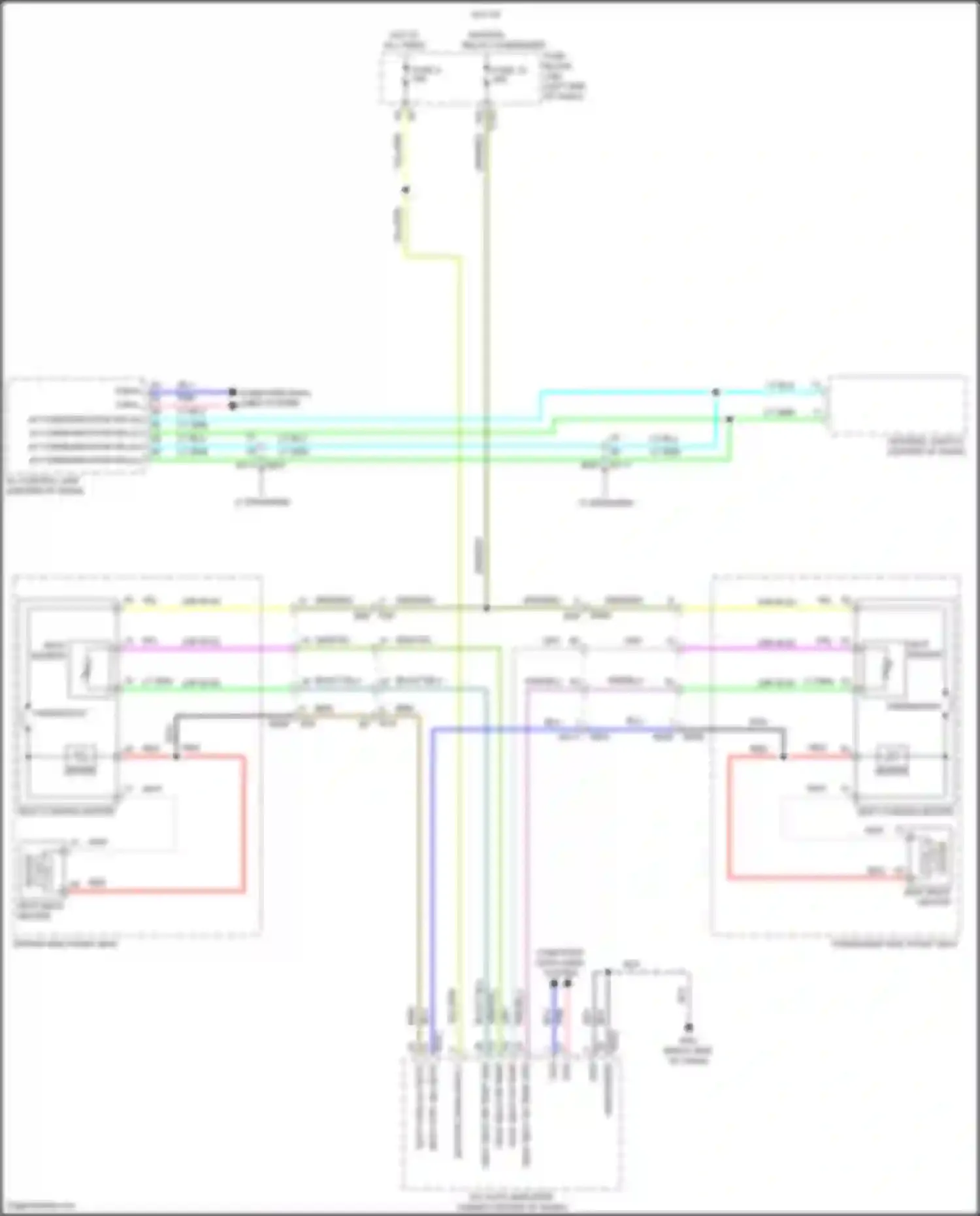Wiring diagram nca for Infiniti QX80 I facelift 3 (2020-2024) (3 of 57)