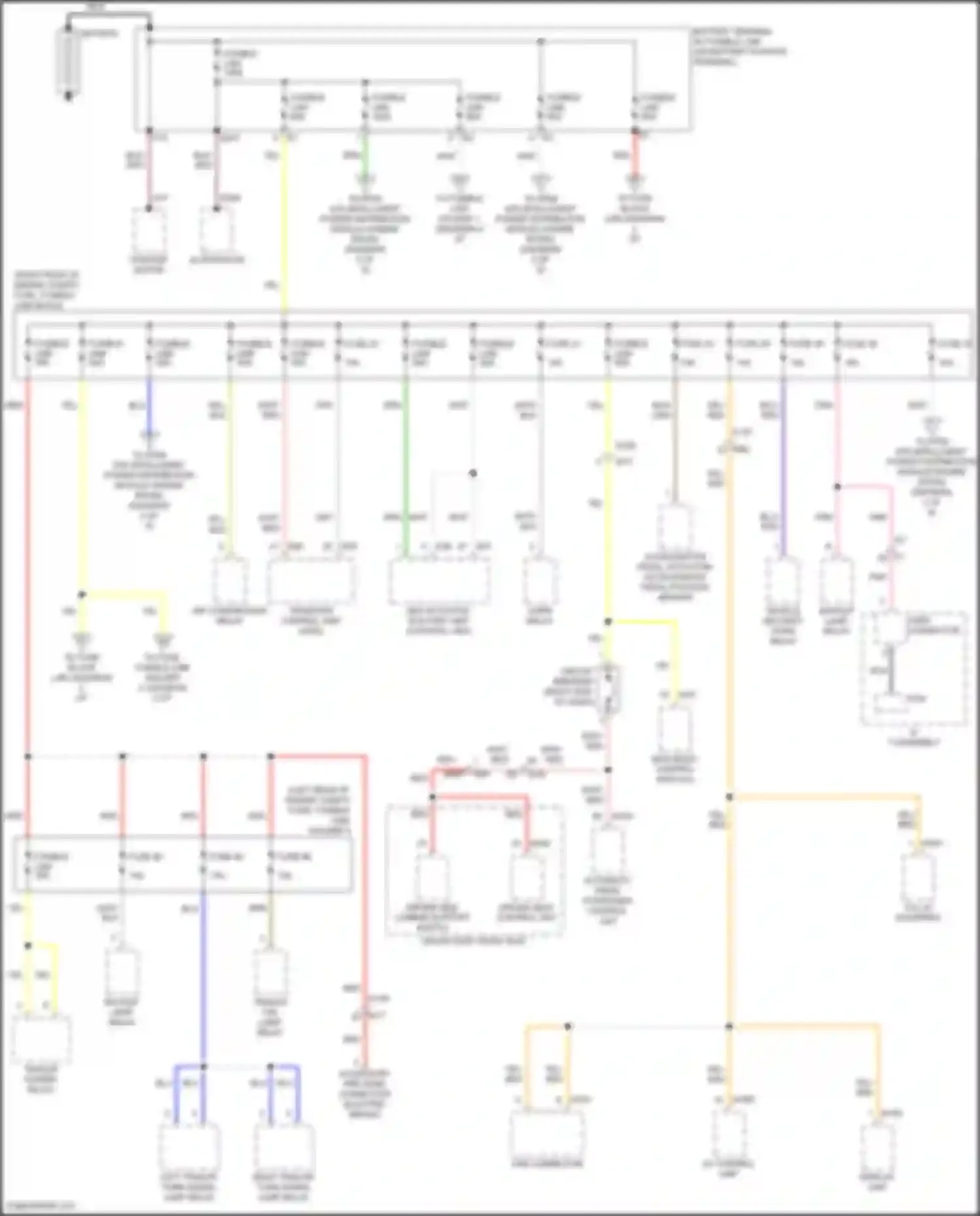 Wiring diagram org/ for Infiniti QX80 I facelift 3 (2020-2024) (25 of 63)
