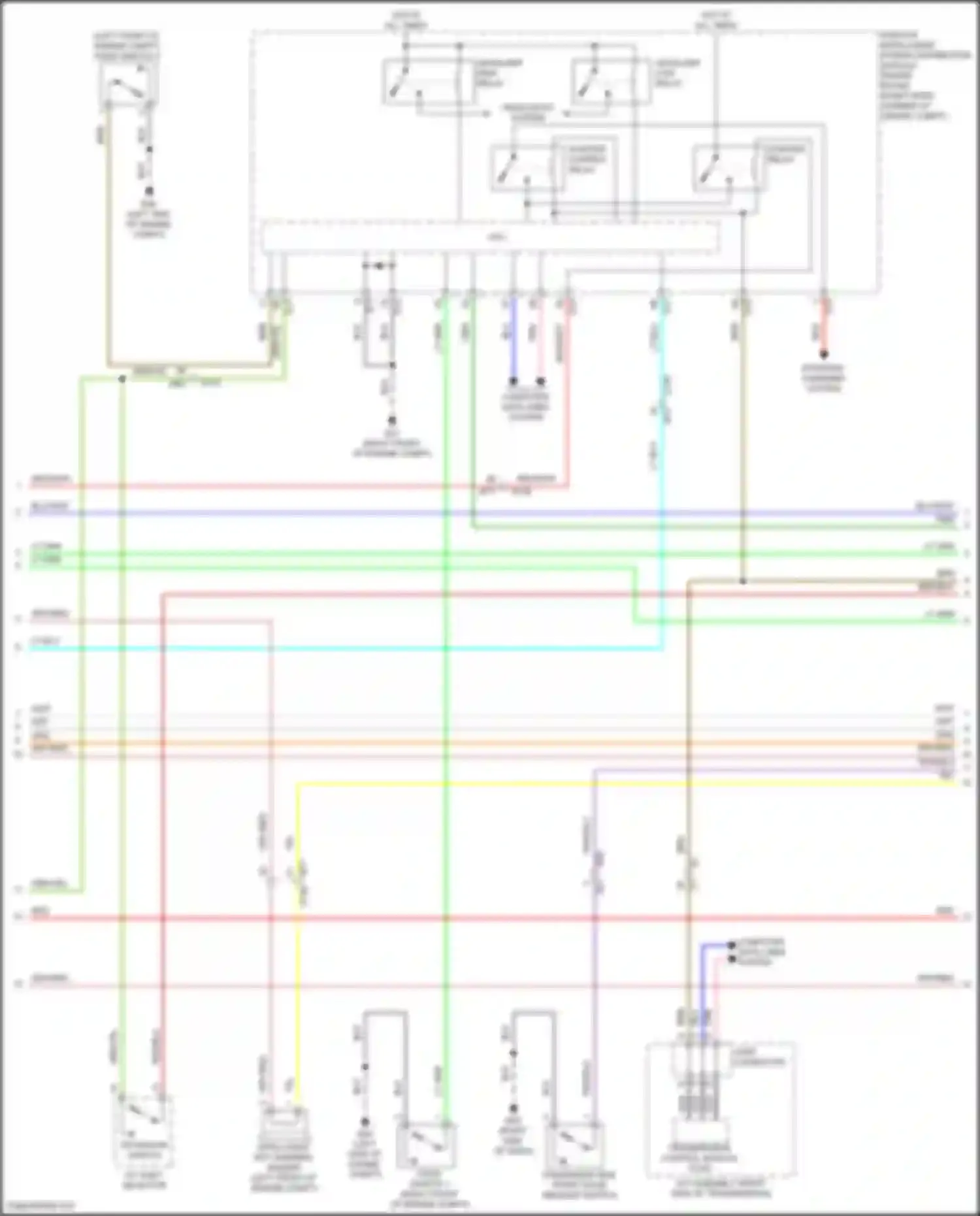 Wiring diagram org/ for Infiniti QX80 I facelift 3 (2020-2024) (5 of 63)