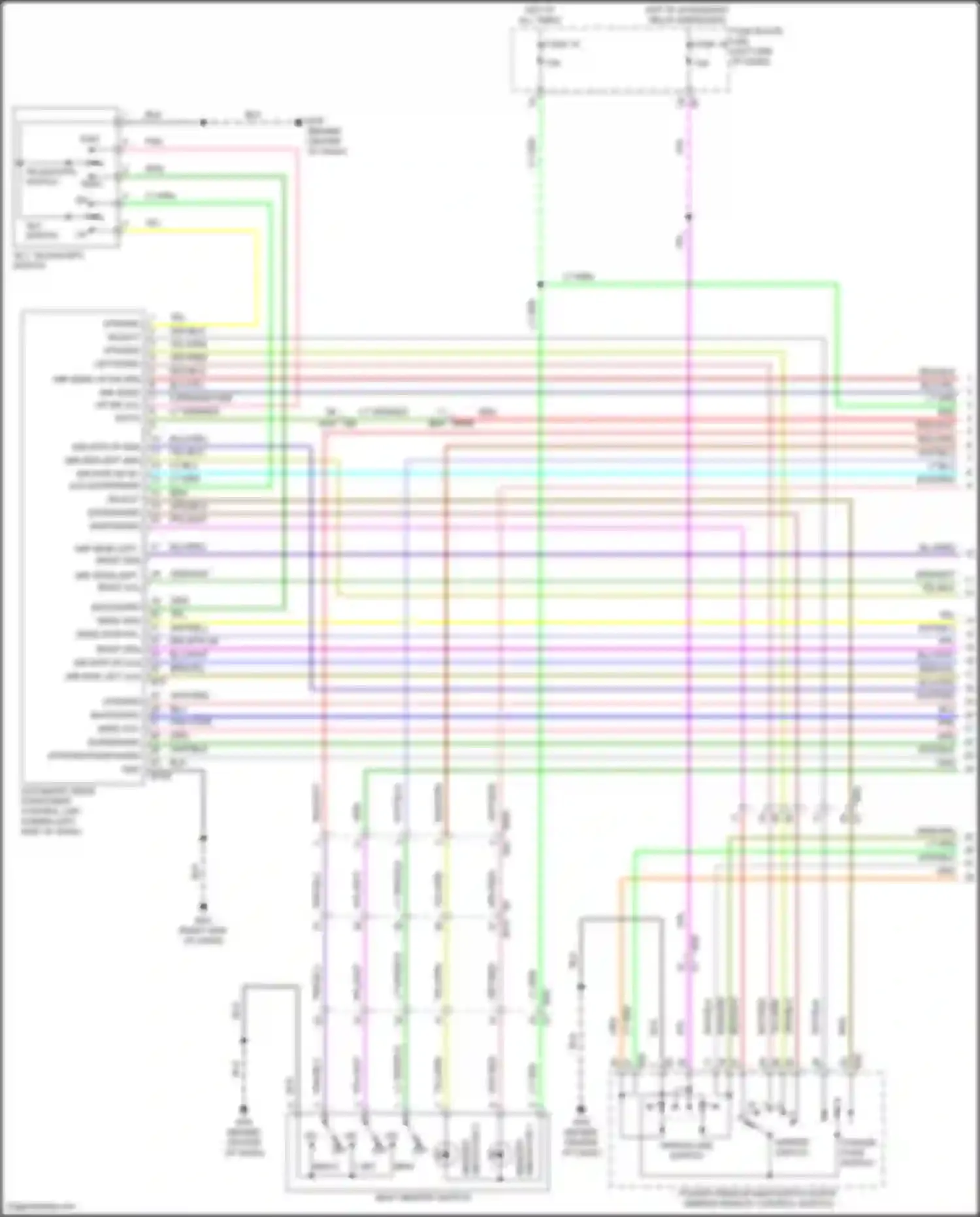 Wiring diagram org/ for Infiniti QX80 I facelift 3 (2020-2024) (46 of 63)