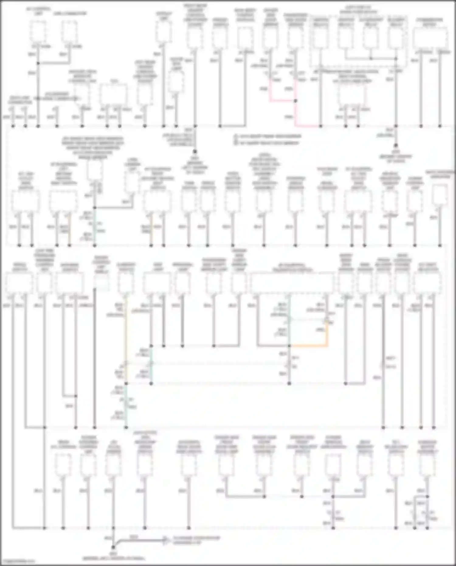 Wiring diagram preset switch for Infiniti QX80 I facelift 3 (2020-2024) (2 of 9)