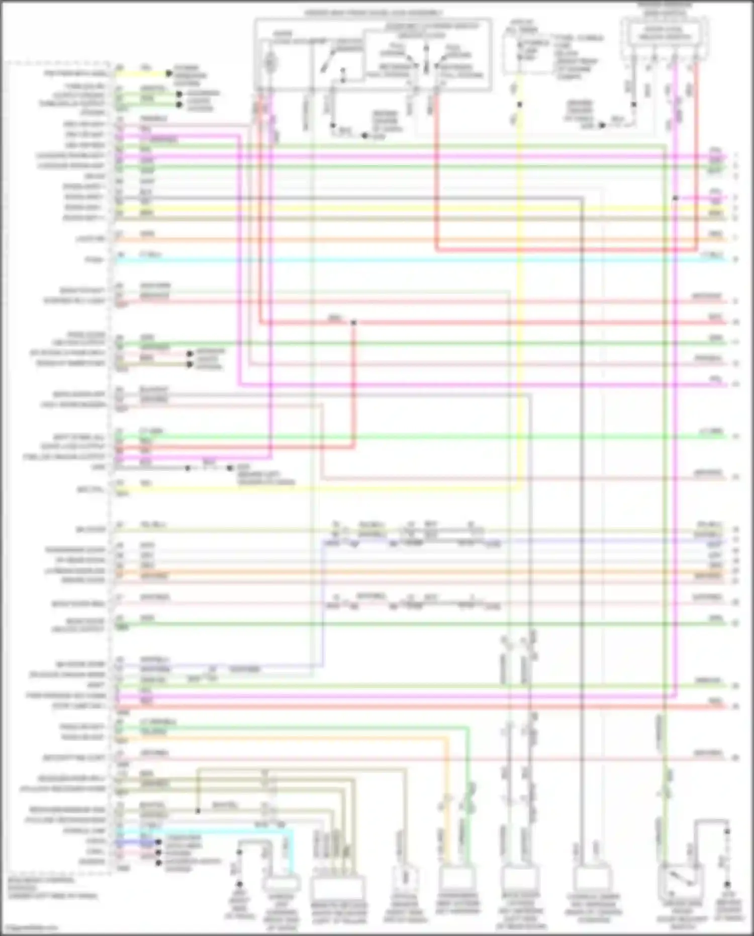 Wiring diagram wht/blu for Infiniti QX80 I facelift 3 (2020-2024) (5 of 18)