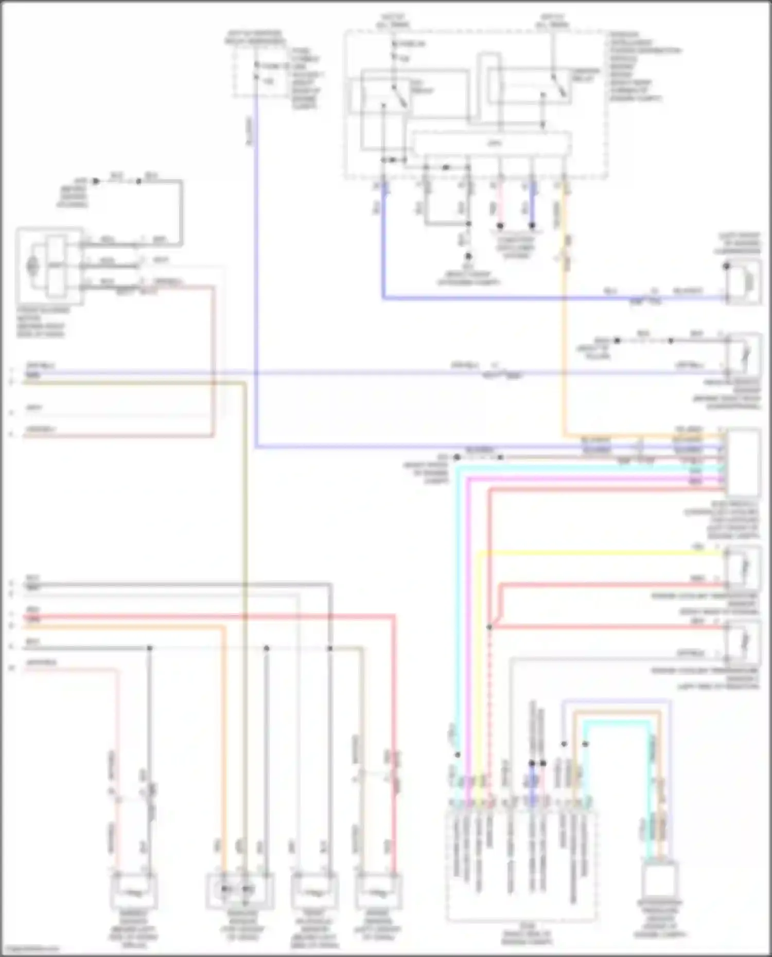 Wiring diagram yel for Infiniti QX80 I facelift 3 (2020-2024) (72 of 87)