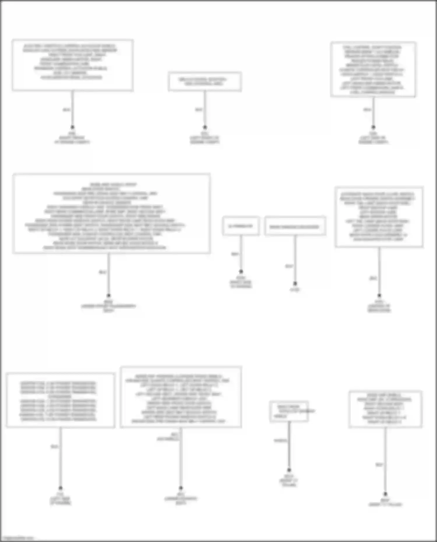 Car Wiring Diagrams for QX80 Infiniti I (2013-2014): Ground distribution circuit (1 of 2)