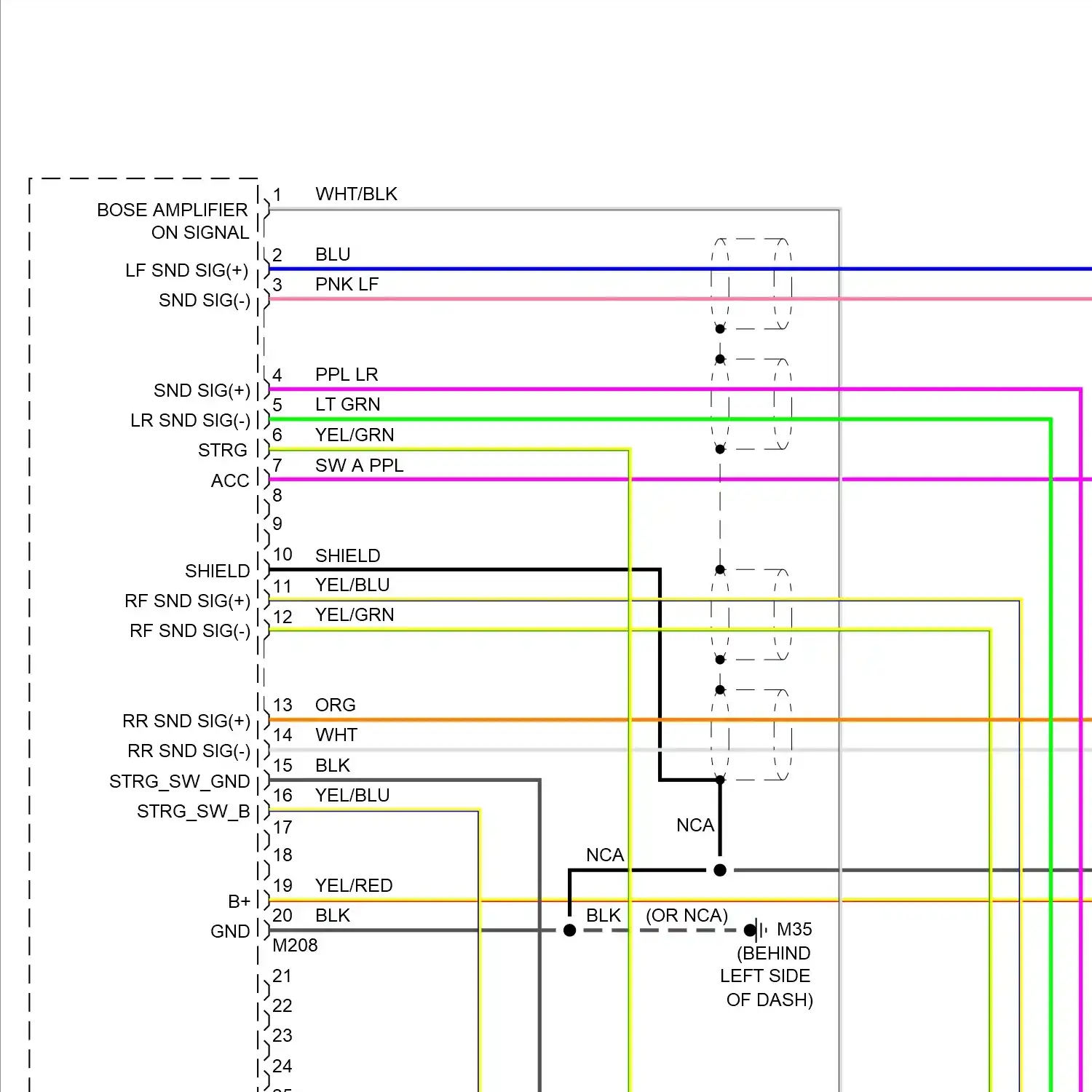demo - Navigation circuit, 13 speakers (1 of 9) Navigation circuit, 13 speakers (1 of 9)