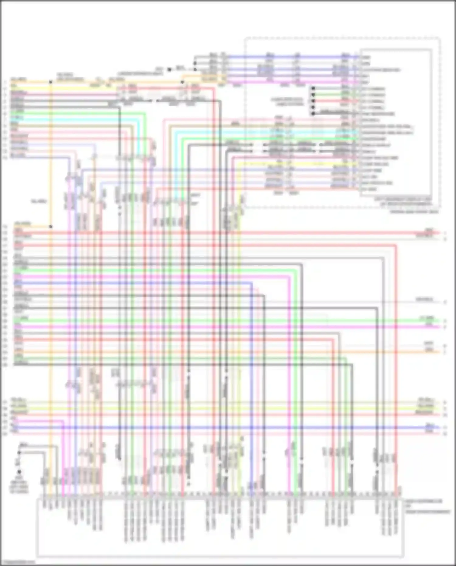Wiring diagram compt img sig gnd for Infiniti QX80 I (2013-2014) (2 of 8)