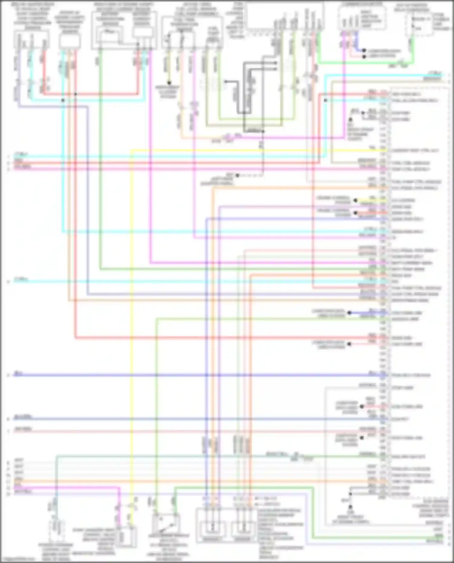 Wiring diagram cruise control system for Infiniti QX80 I (2013-2014) (2 of 2)