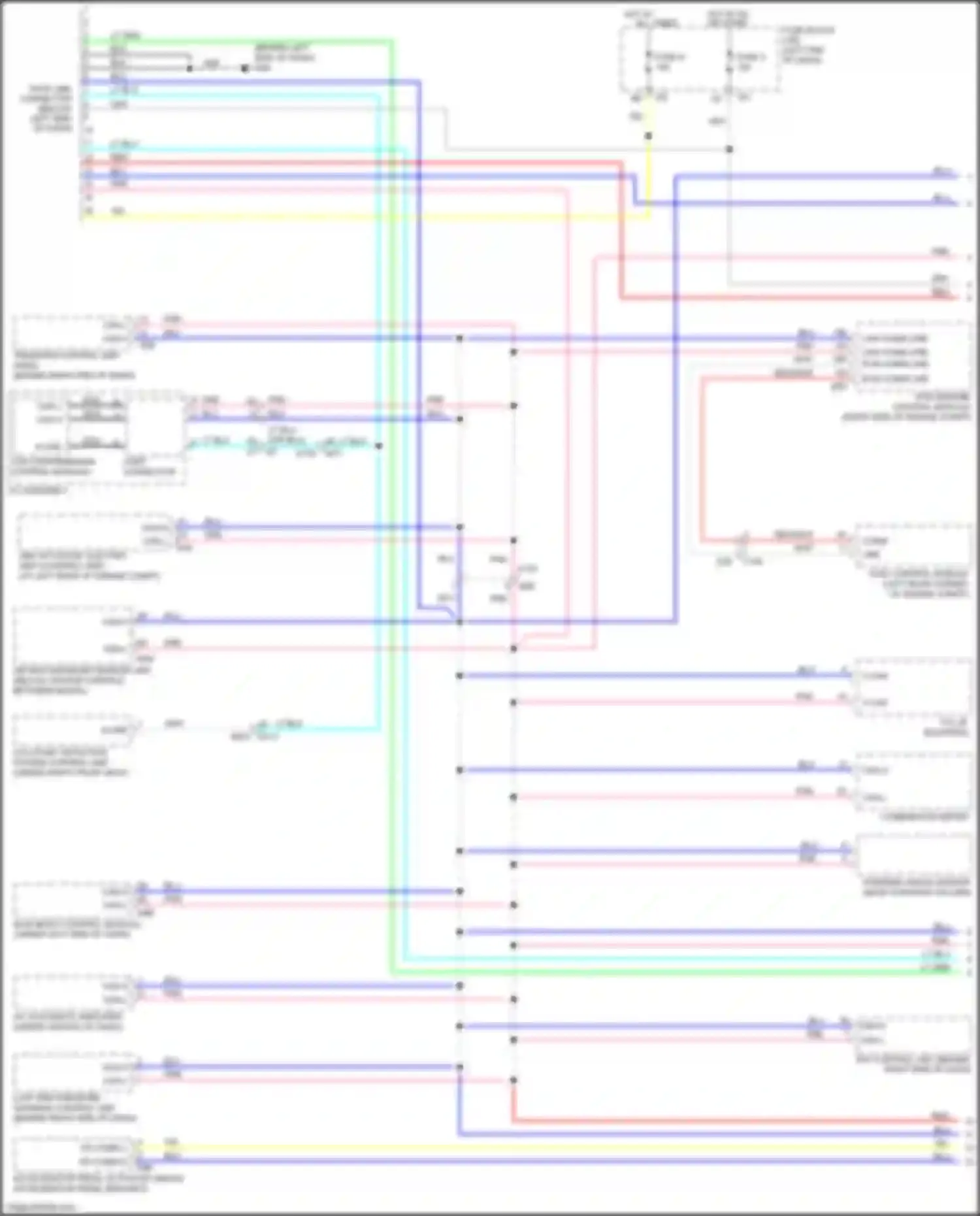 Wiring diagram data link connector for Infiniti QX80 I (2013-2014) (1 of 1)