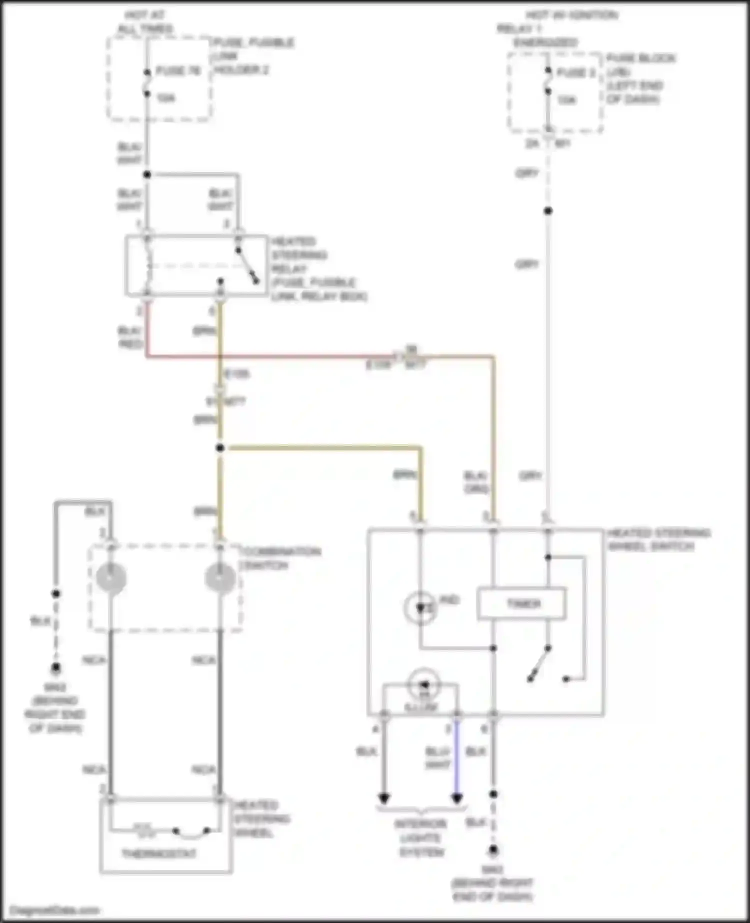 Wiring diagram fuse 3 for Infiniti QX80 I (2013-2014) (16 of 24)