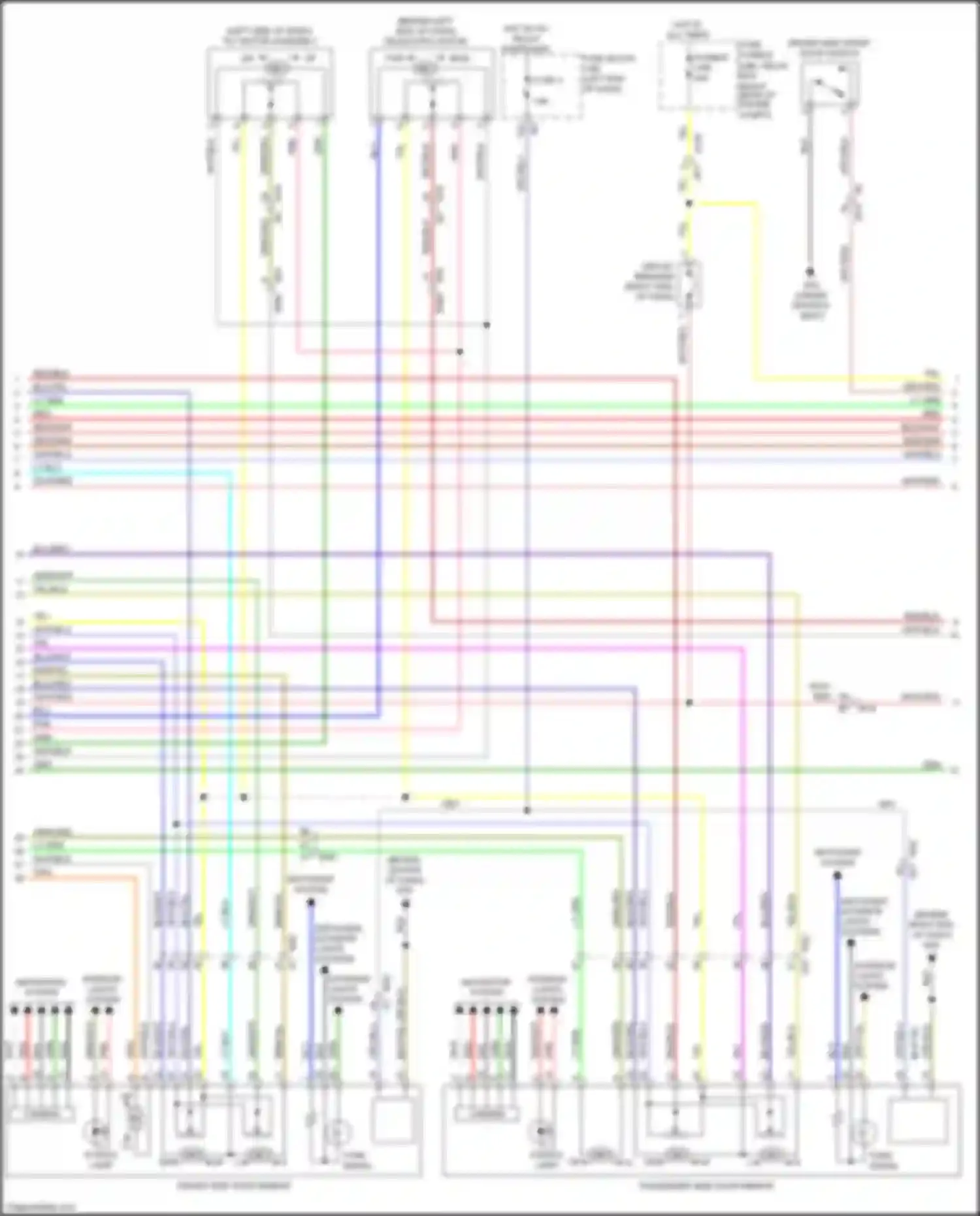 Wiring diagram fuse 4 for Infiniti QX80 I (2013-2014) (3 of 9)