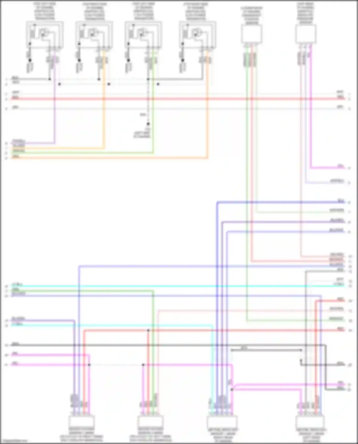 Wiring diagram gry/red for Infiniti QX80 I (2013-2014) (31 of 34)