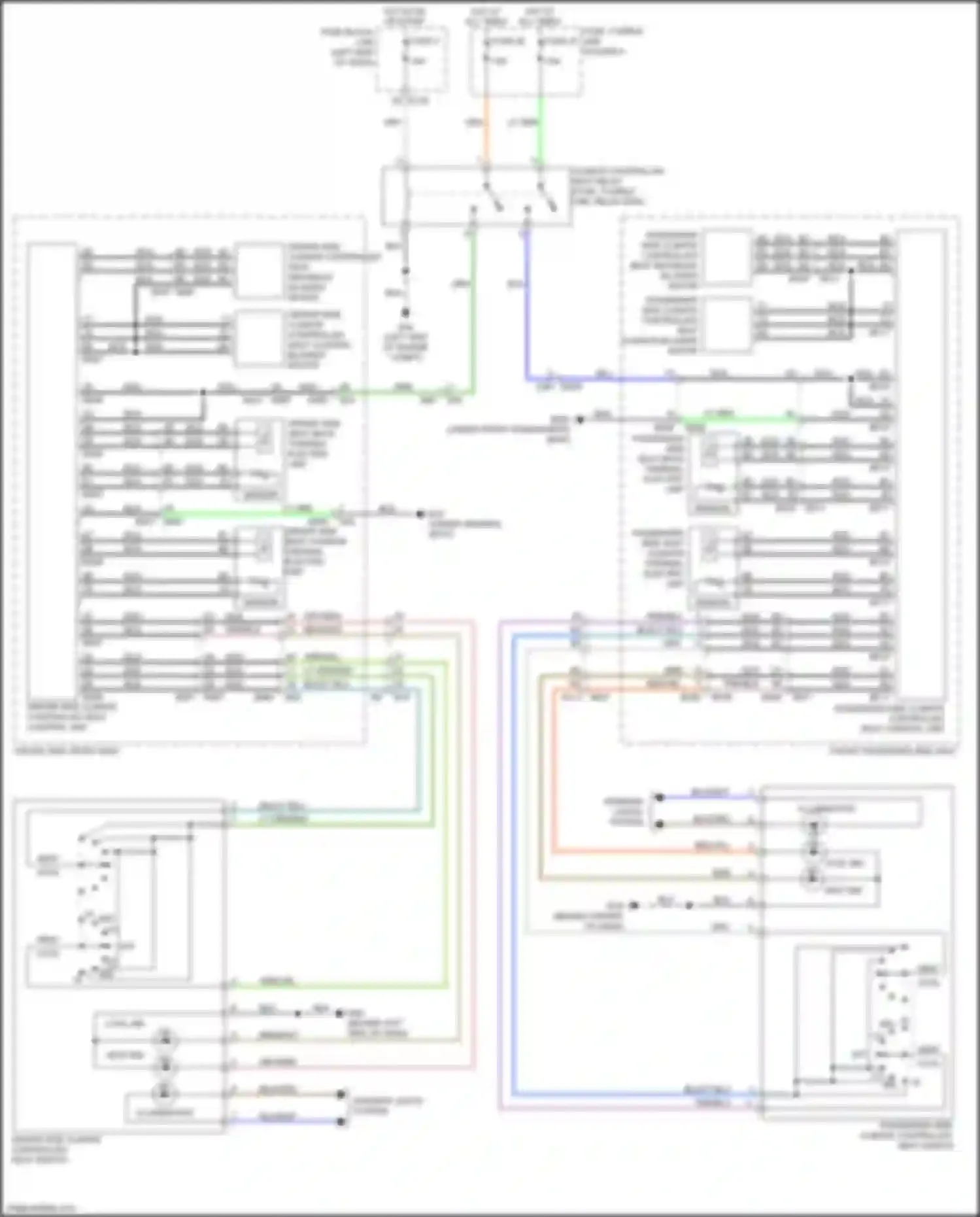 Wiring diagram hi mid for Infiniti QX80 I (2013-2014) (1 of 1)
