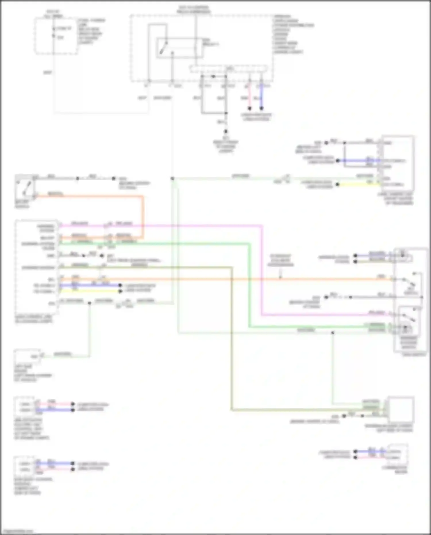 Wiring diagram pnk for Infiniti QX80 I (2013-2014) (4 of 93)