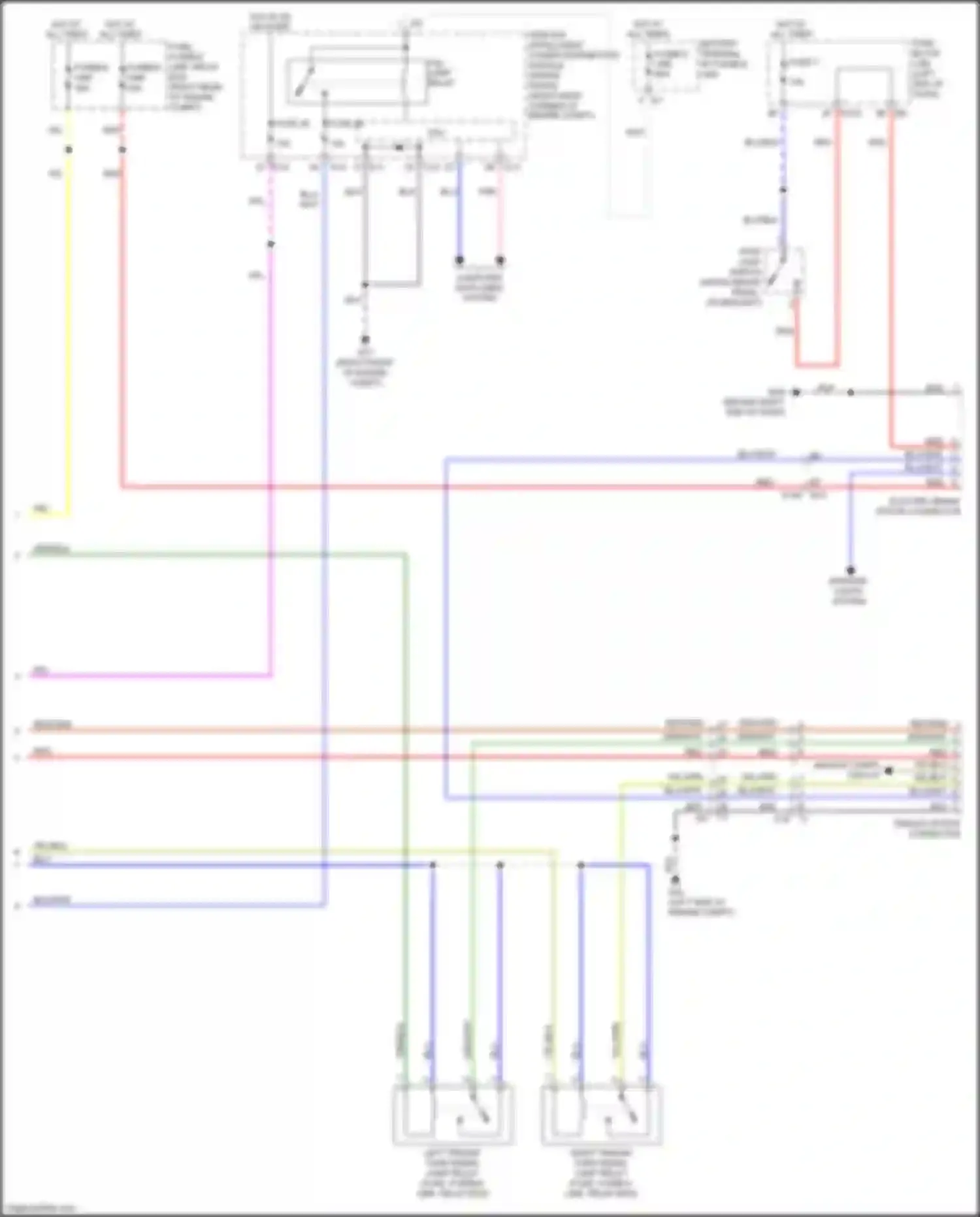 Wiring diagram red for Infiniti QX80 I (2013-2014) (40 of 101)