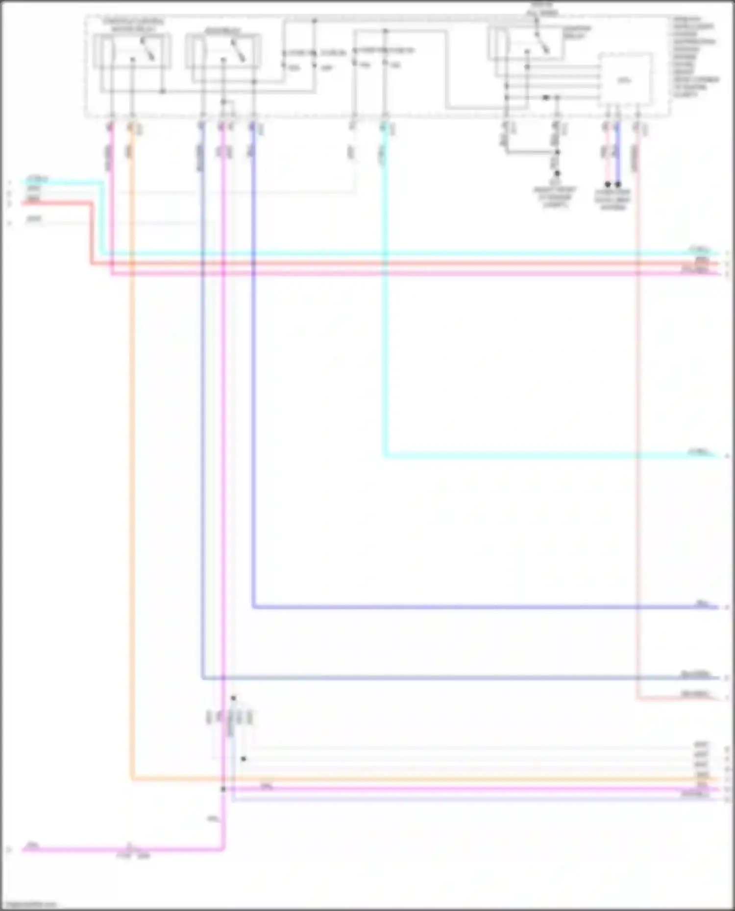 Wiring diagram red for Infiniti QX80 I (2013-2014) (99 of 101)