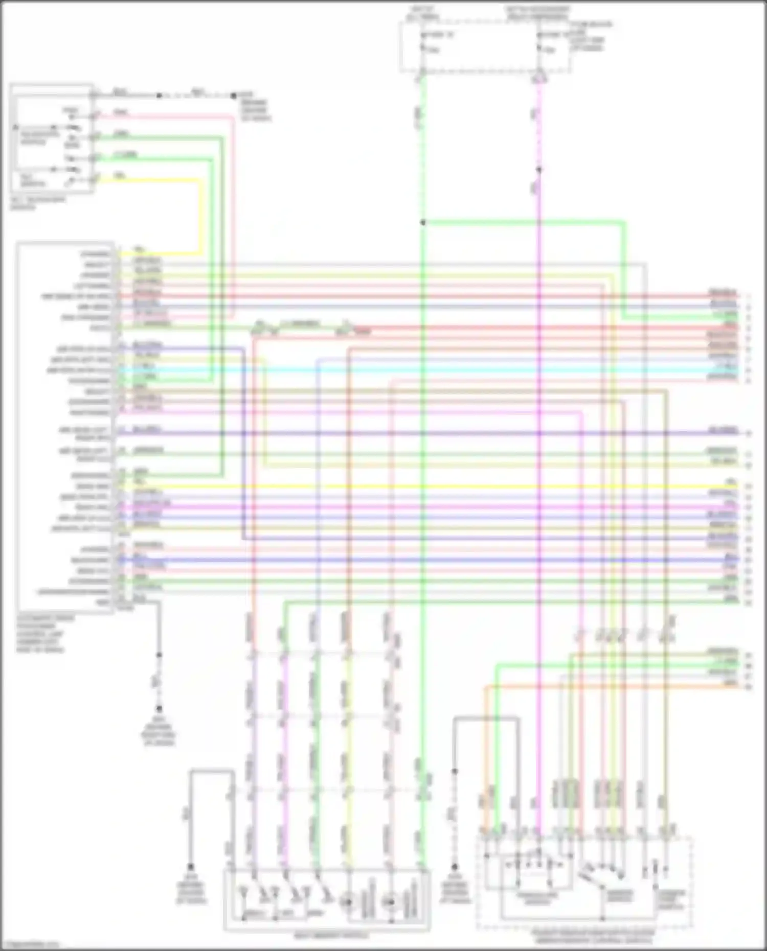 Wiring diagram red/blk for Infiniti QX80 I (2013-2014) (12 of 21)