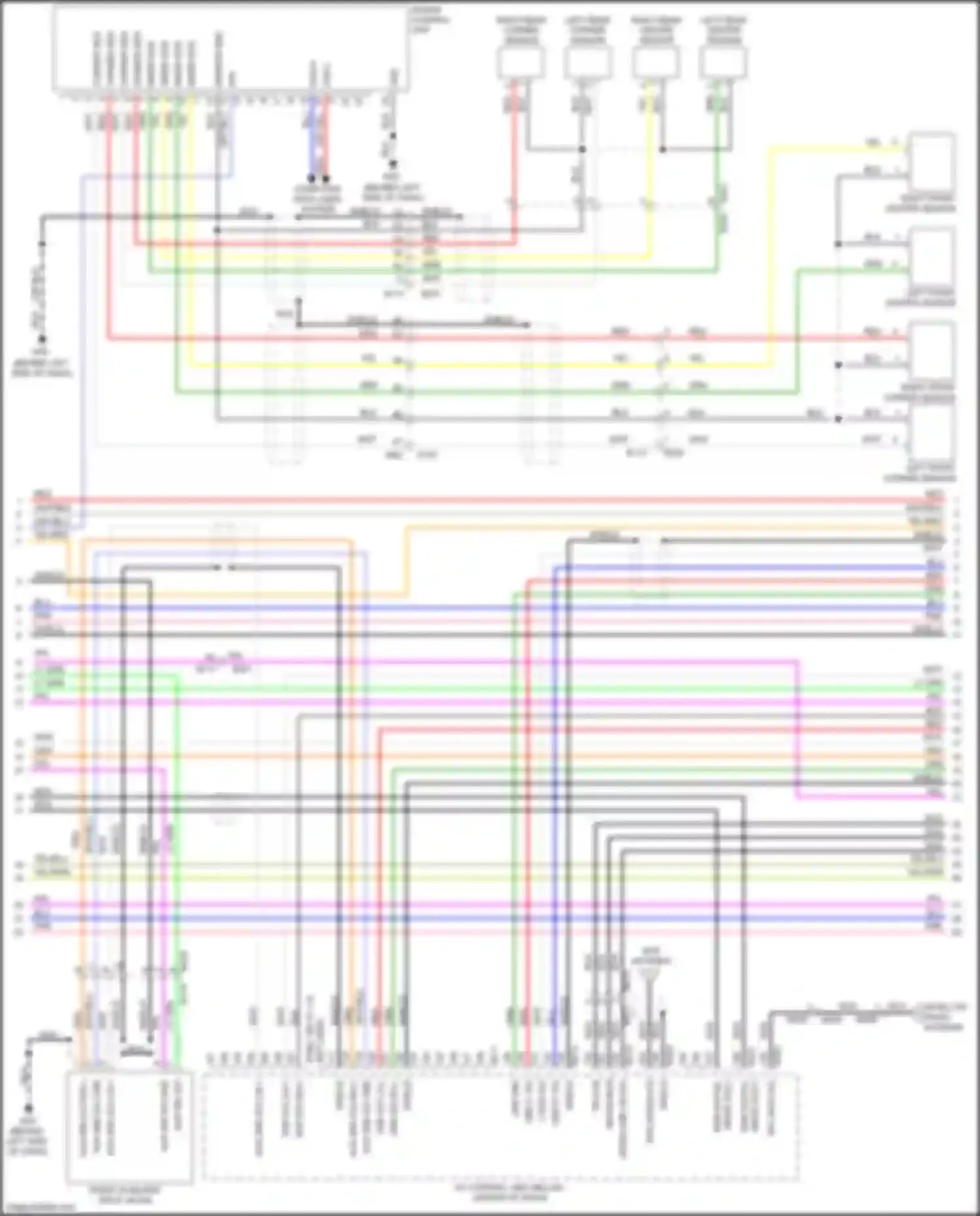 Wiring diagram v bus sig for Infiniti QX80 I (2013-2014) (2 of 4)