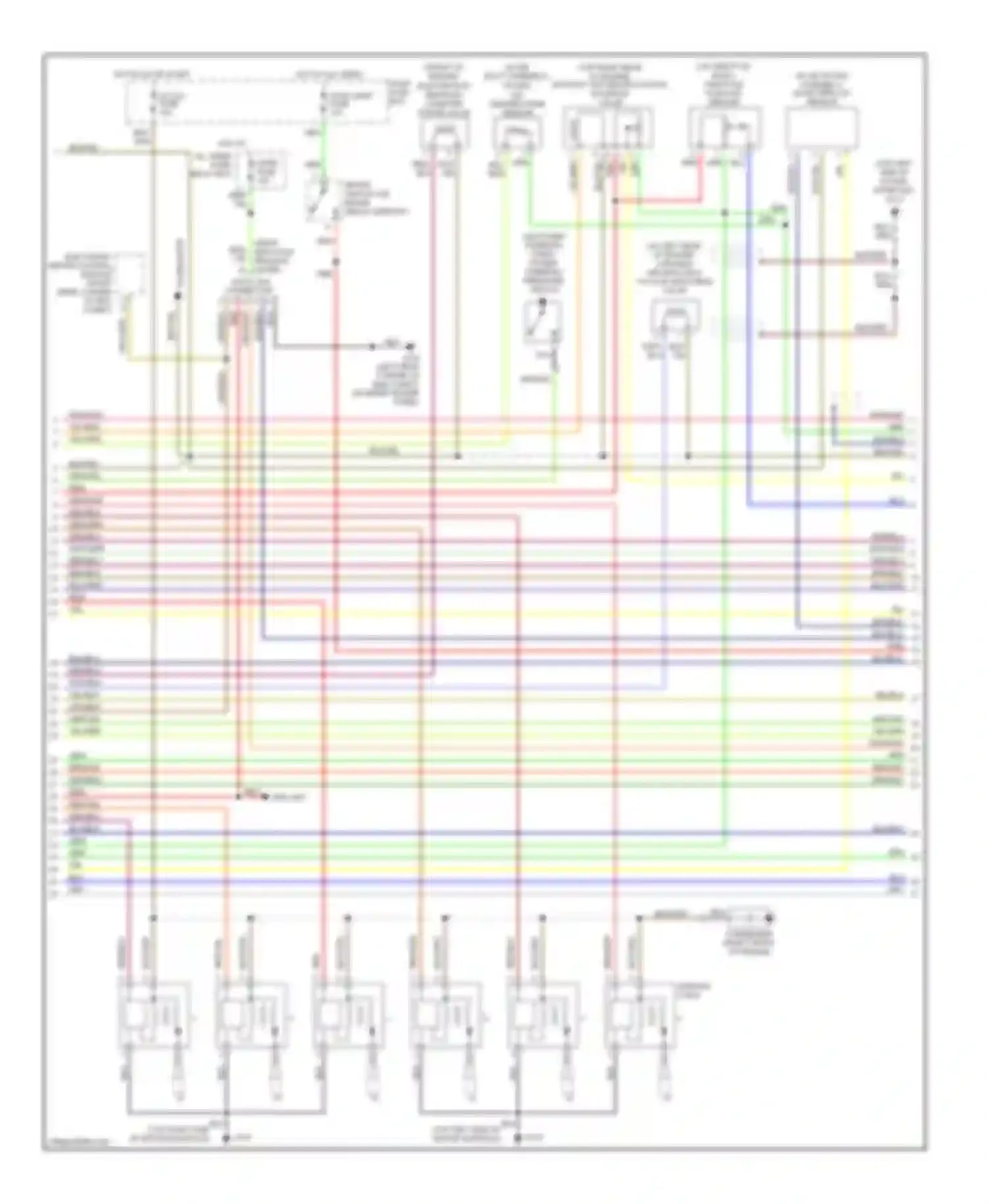 Wiring diagram stop light fuse for Isuzu Amigo II (1998-2000) (3 of 3)