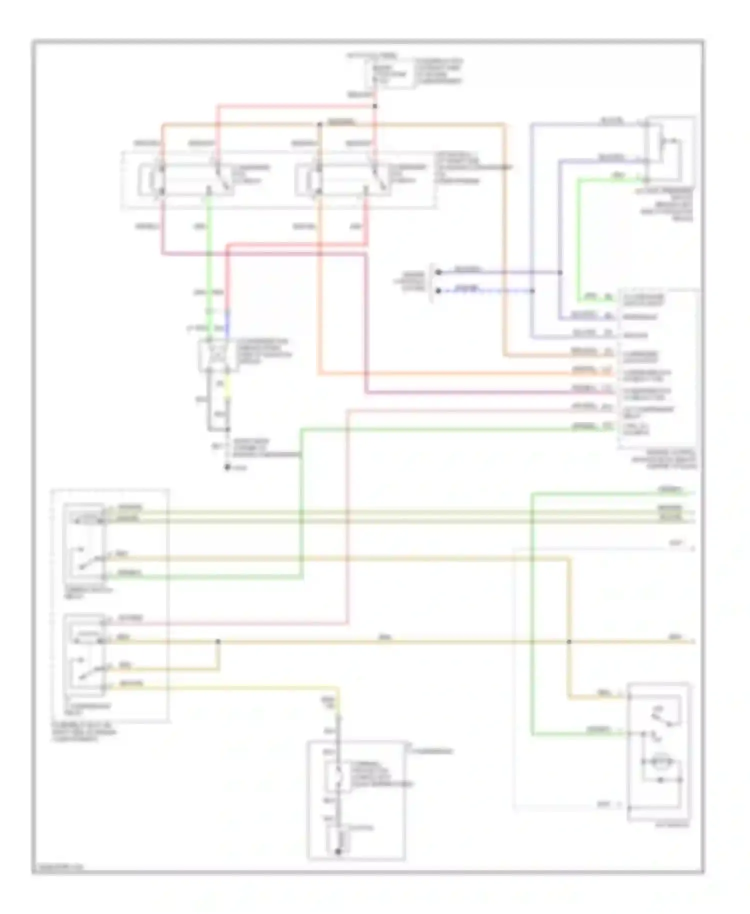 Wiring diagram yel for Isuzu Amigo II (1998-2000) (1 of 42)