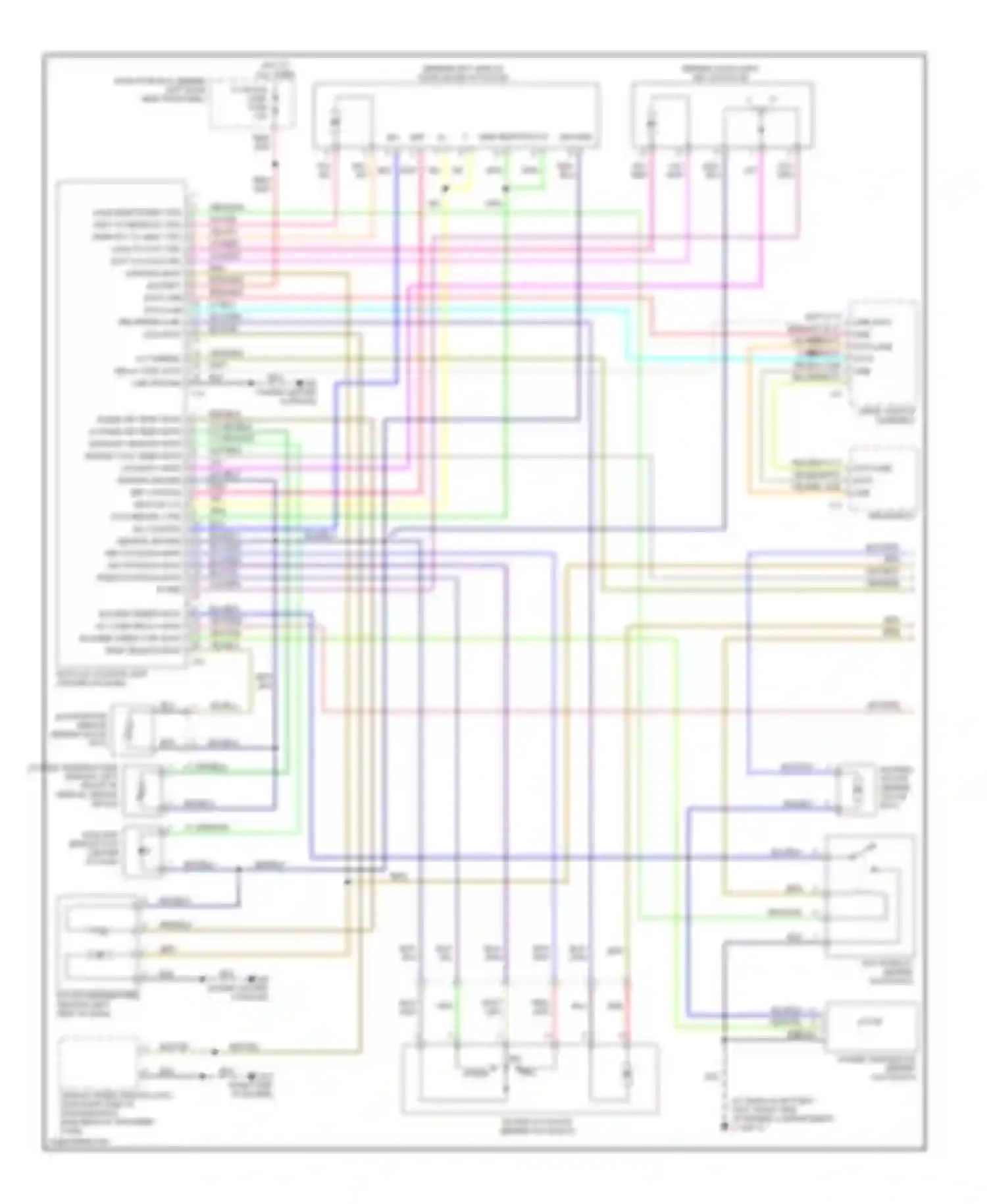 Axiom Isuzu I (2001-2004): Automatic a/c circuit (1 of 2)