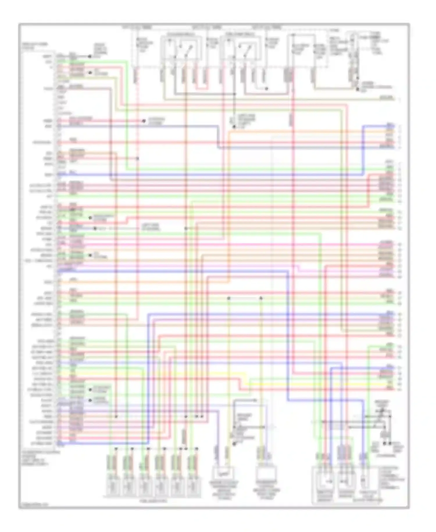 Axiom Isuzu I (2001-2004): Wiring diagram engine performance 3.5ls (1 of 4)