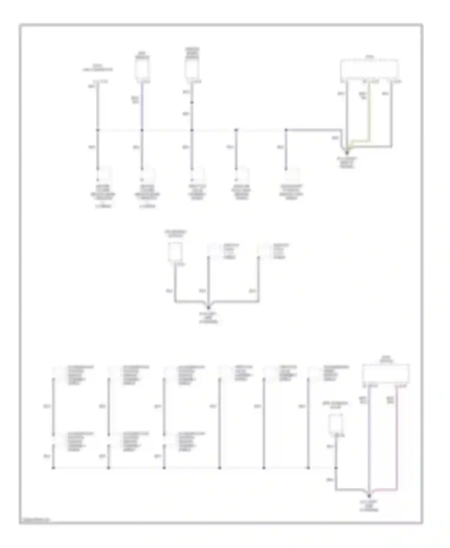 Axiom Isuzu I (2001-2004): Ground distribution circuit (3 of 3)