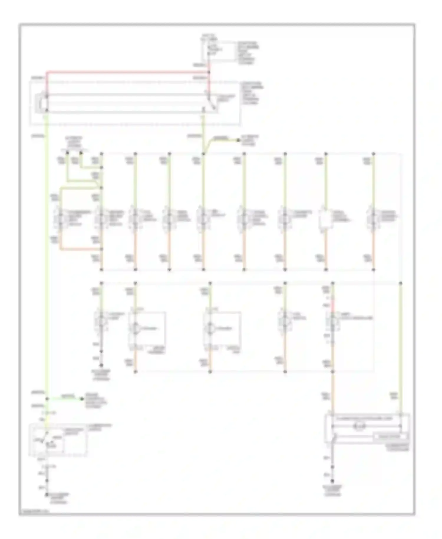 Axiom Isuzu I (2001-2004): Instrument illumination circuit