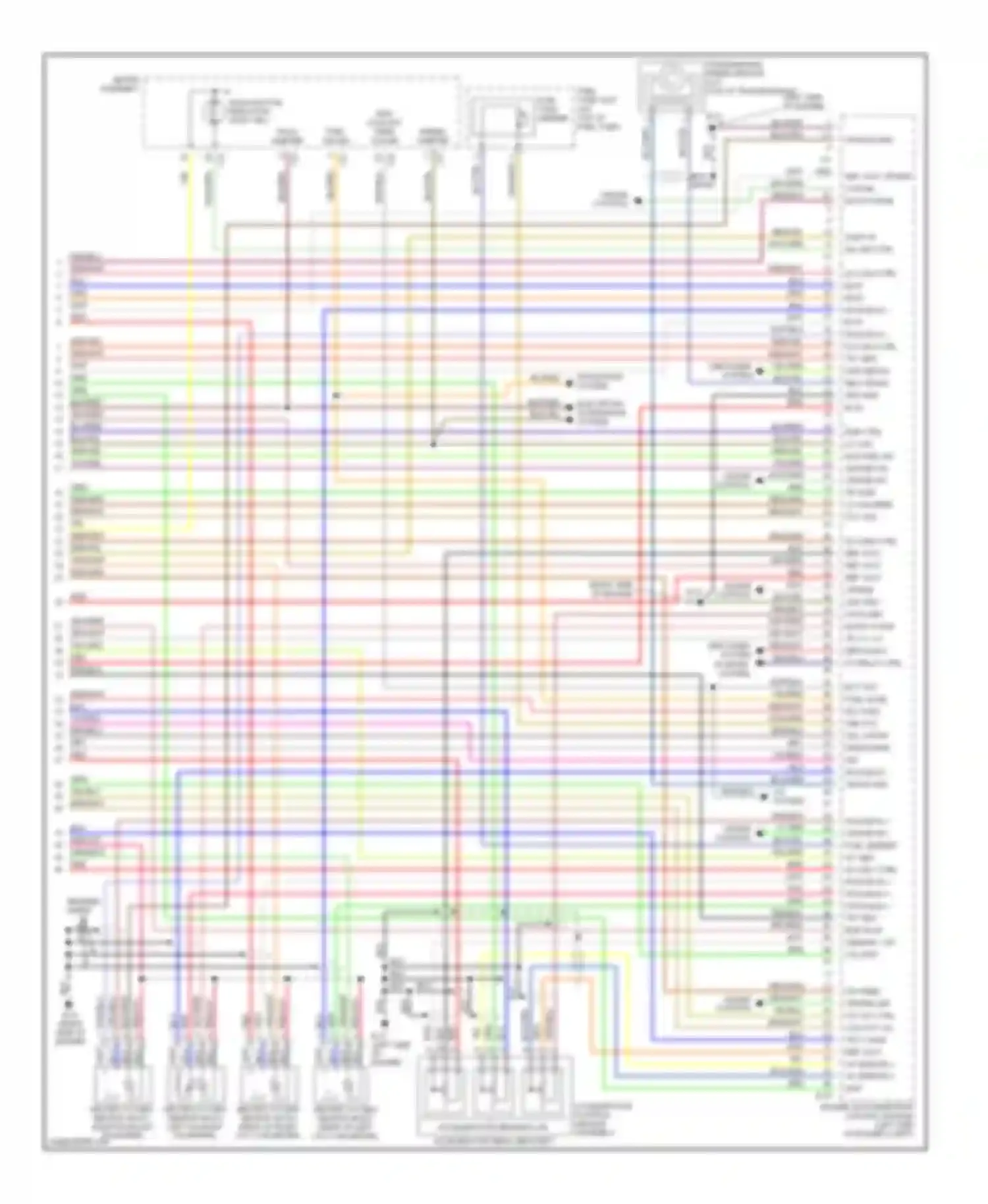 Wiring diagram blk/red for Isuzu Axiom I (2001-2004) (10 of 14)