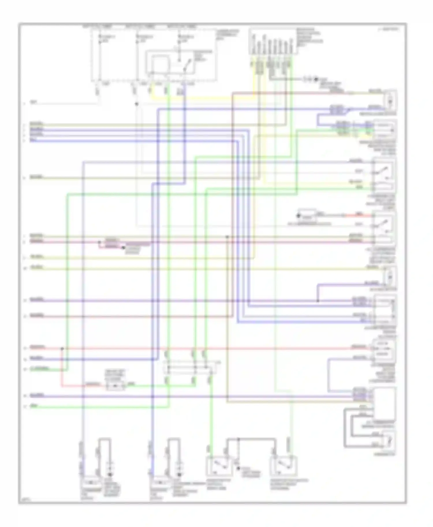 Oasis Isuzu I (1995-1999): Air conditioning circuits (2 of 2)