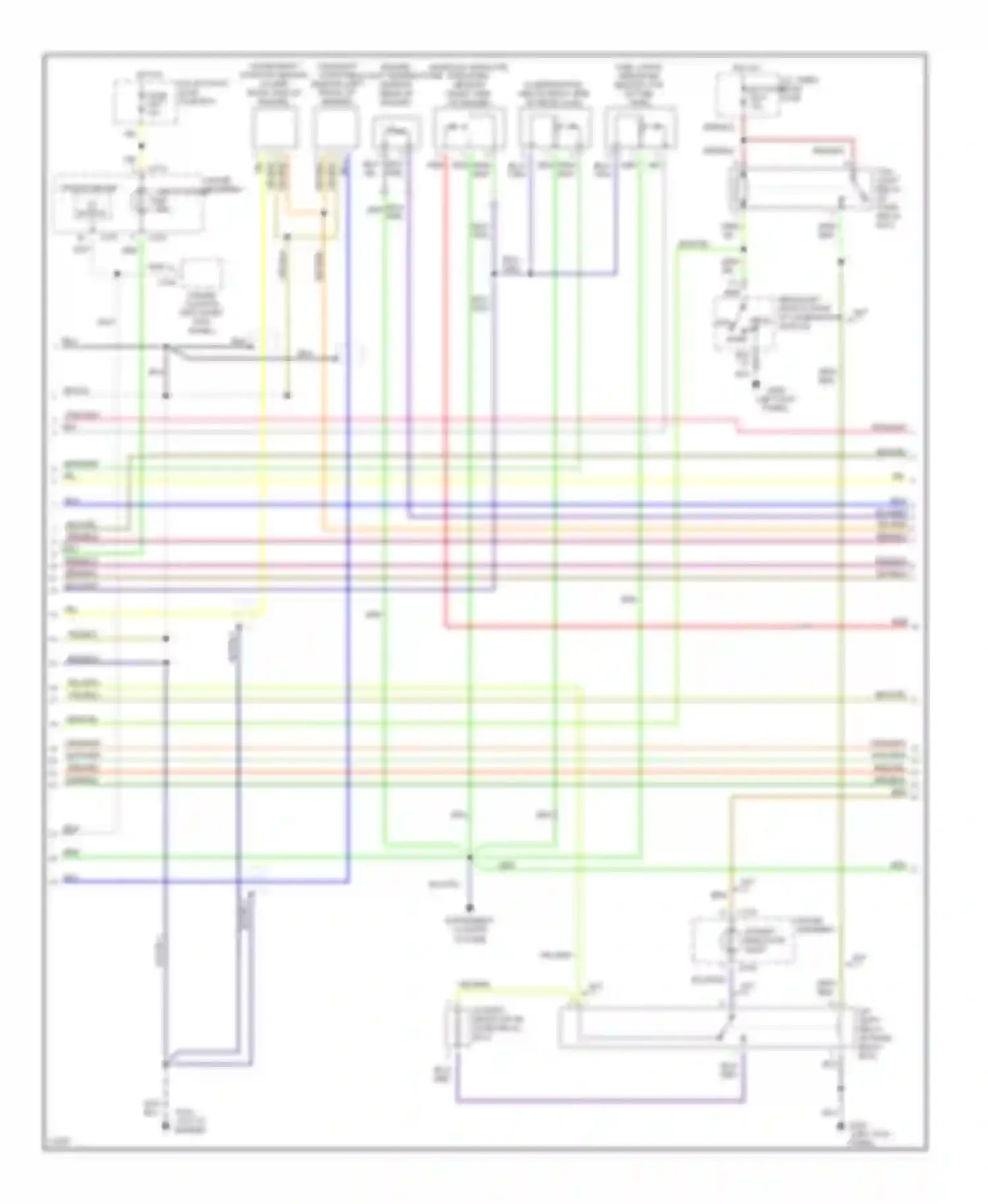 Rodeo Isuzu I (1989-1998): Wiring diagram engine performance 3.2ls (3 of 4)