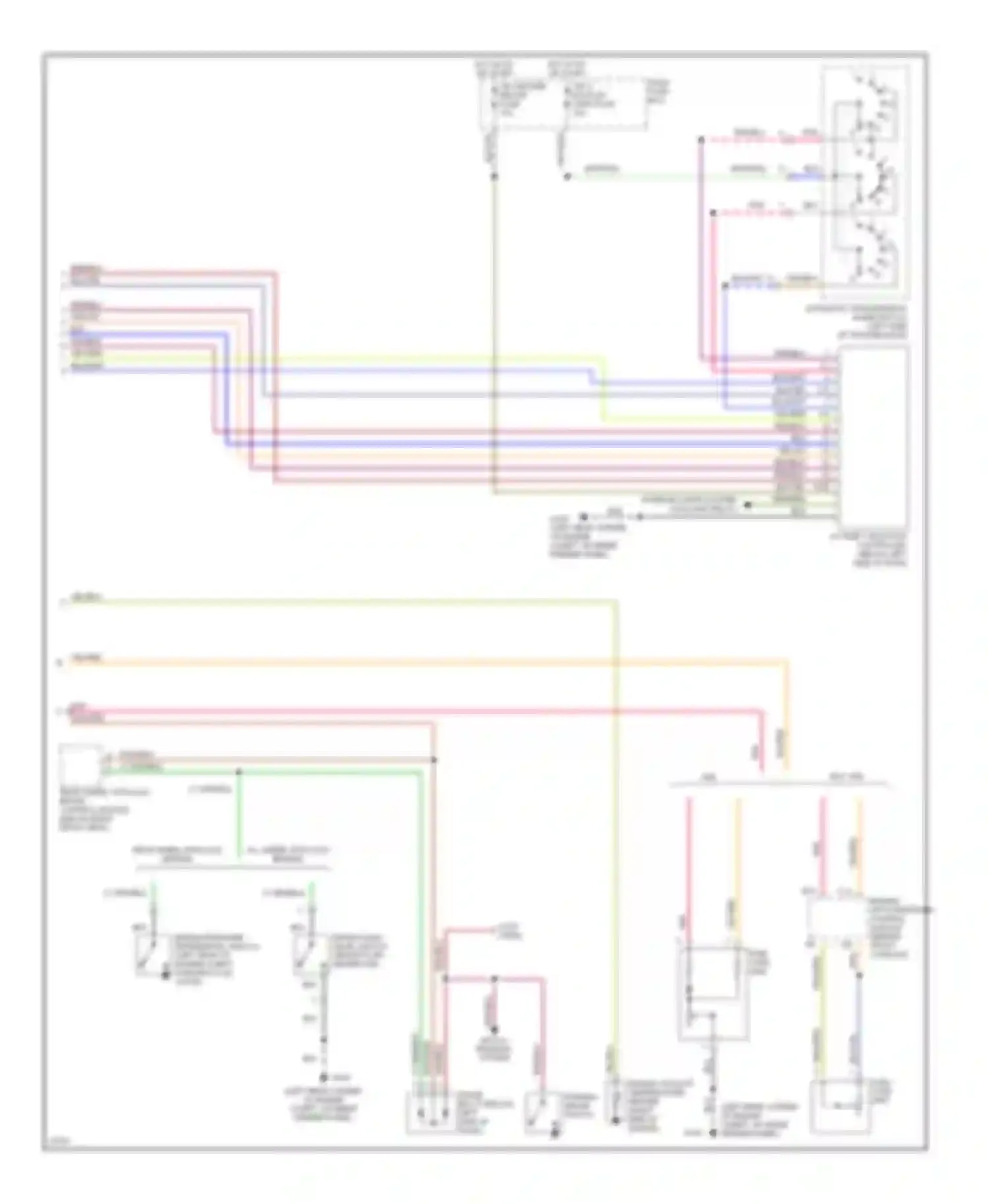 Rodeo Isuzu I (1989-1998): 3.2l, instrument cluster circuit (2 of 2)