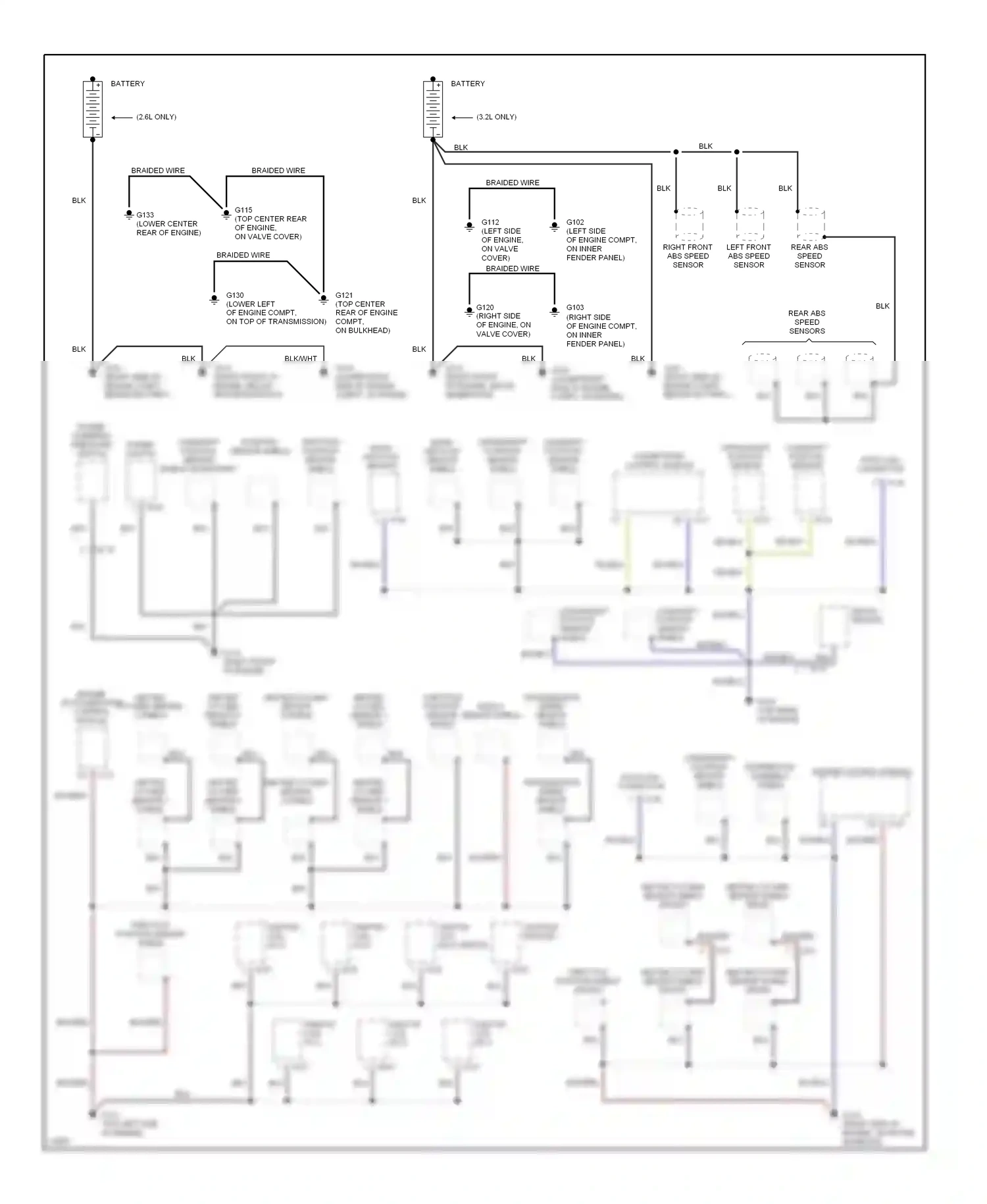 Wiring diagram e-37 for Isuzu Rodeo I (1989-1998) (1 of 1)