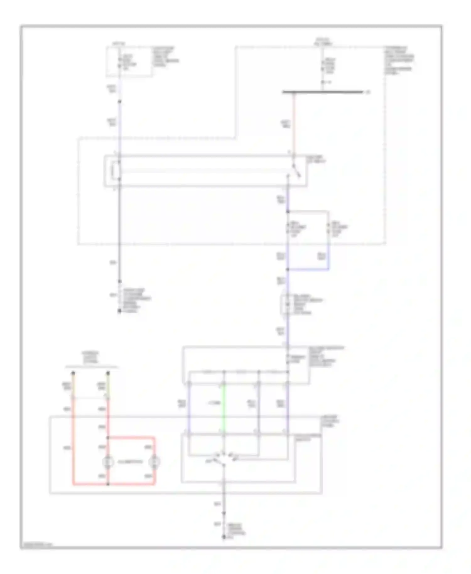 Rodeo Isuzu II (1998-2004): Heater circuit