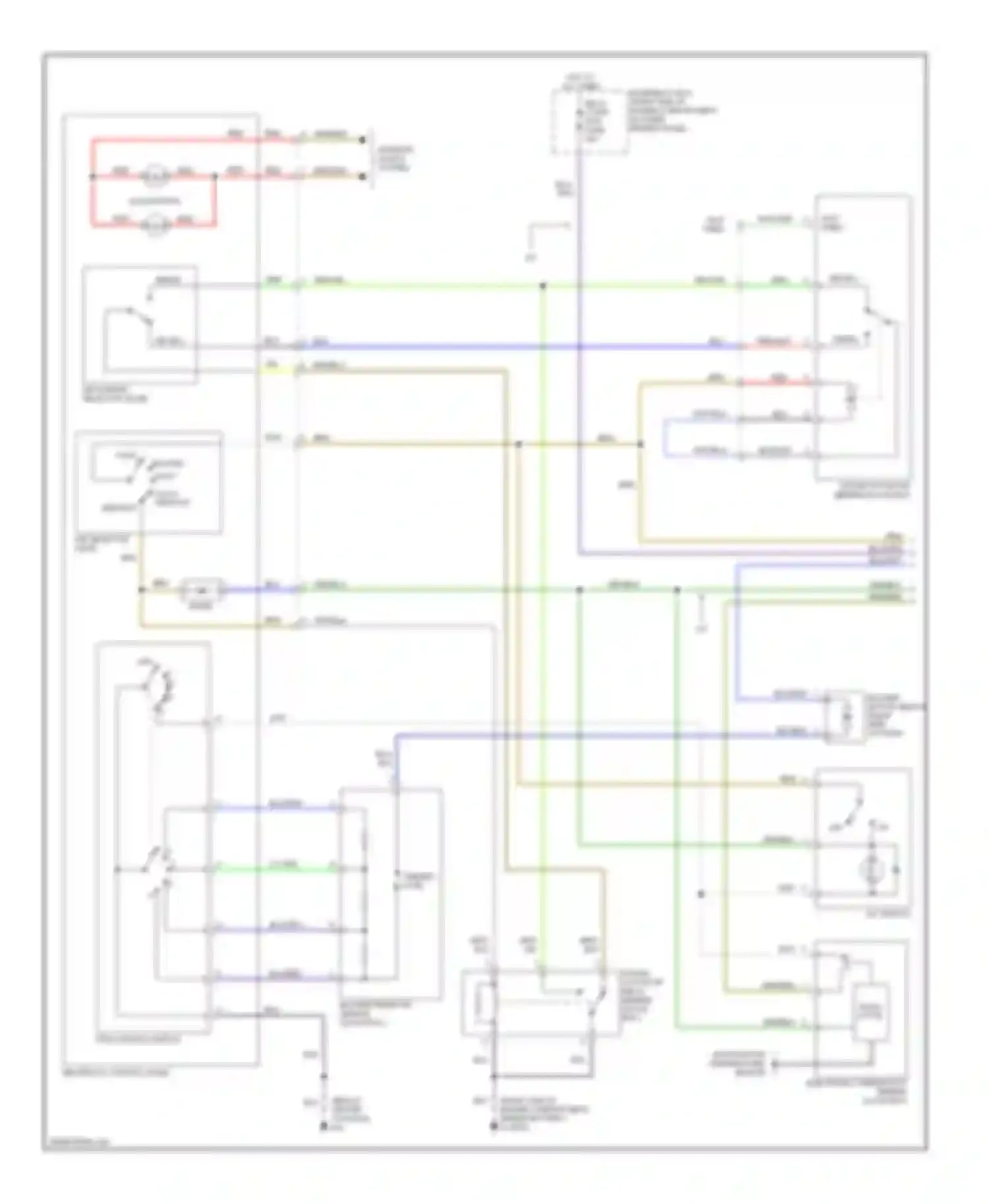 Rodeo Isuzu II (1998-2004): 3.2l, manual a/c circuit (1 of 2)