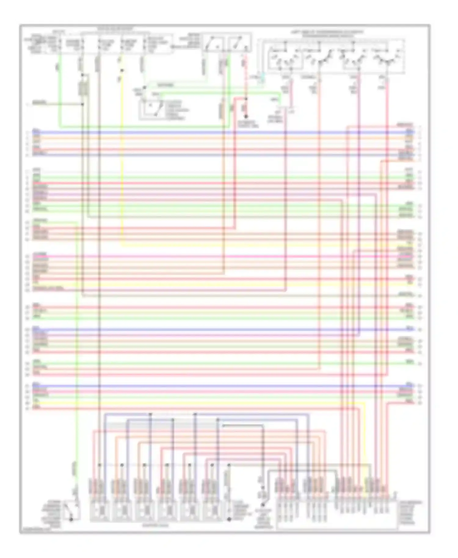 Rodeo Isuzu II (1998-2004): Wiring diagram engine performance 3.2ls (2 of 4)