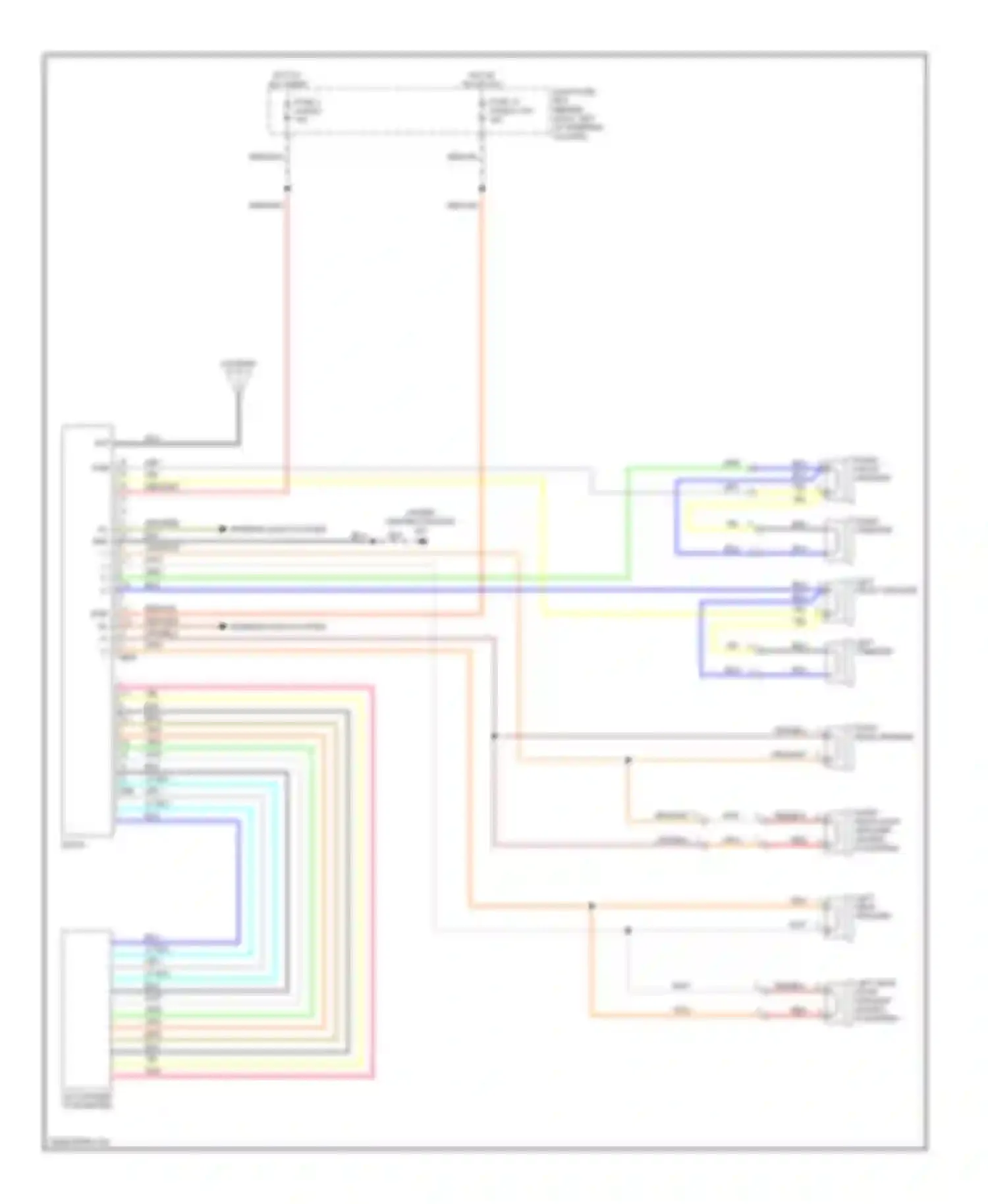 Rodeo Isuzu II (1998-2004): Radio circuits, base radio