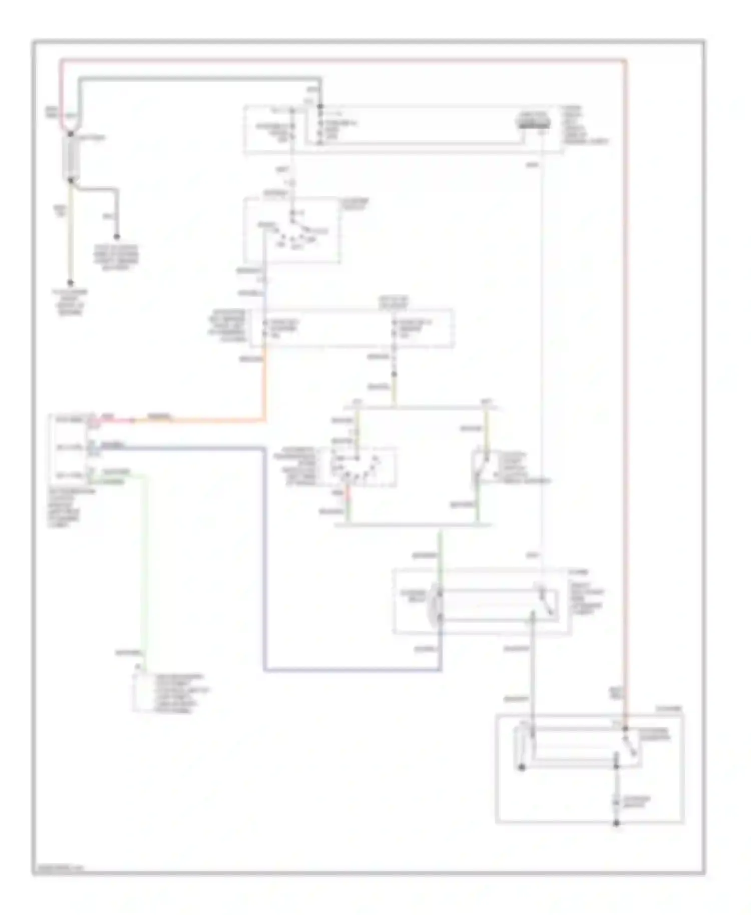 Rodeo Isuzu II (1998-2004): 3.2l, starting circuit