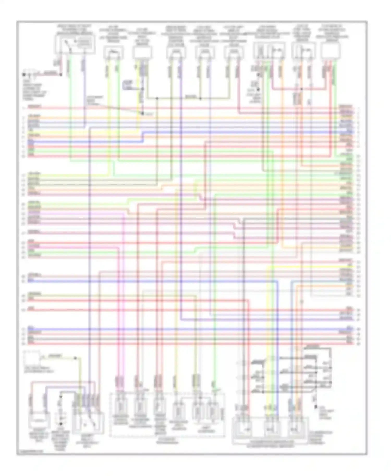Trooper Isuzu II (1992-2002): Wiring diagram engine performance 3.5ls (3 of 4)